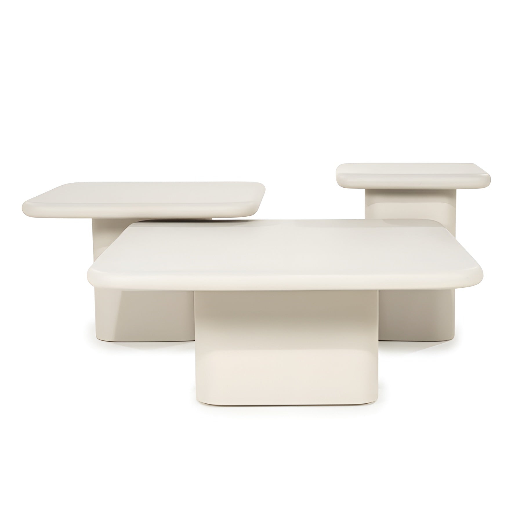 SIMINTO cream coffee table