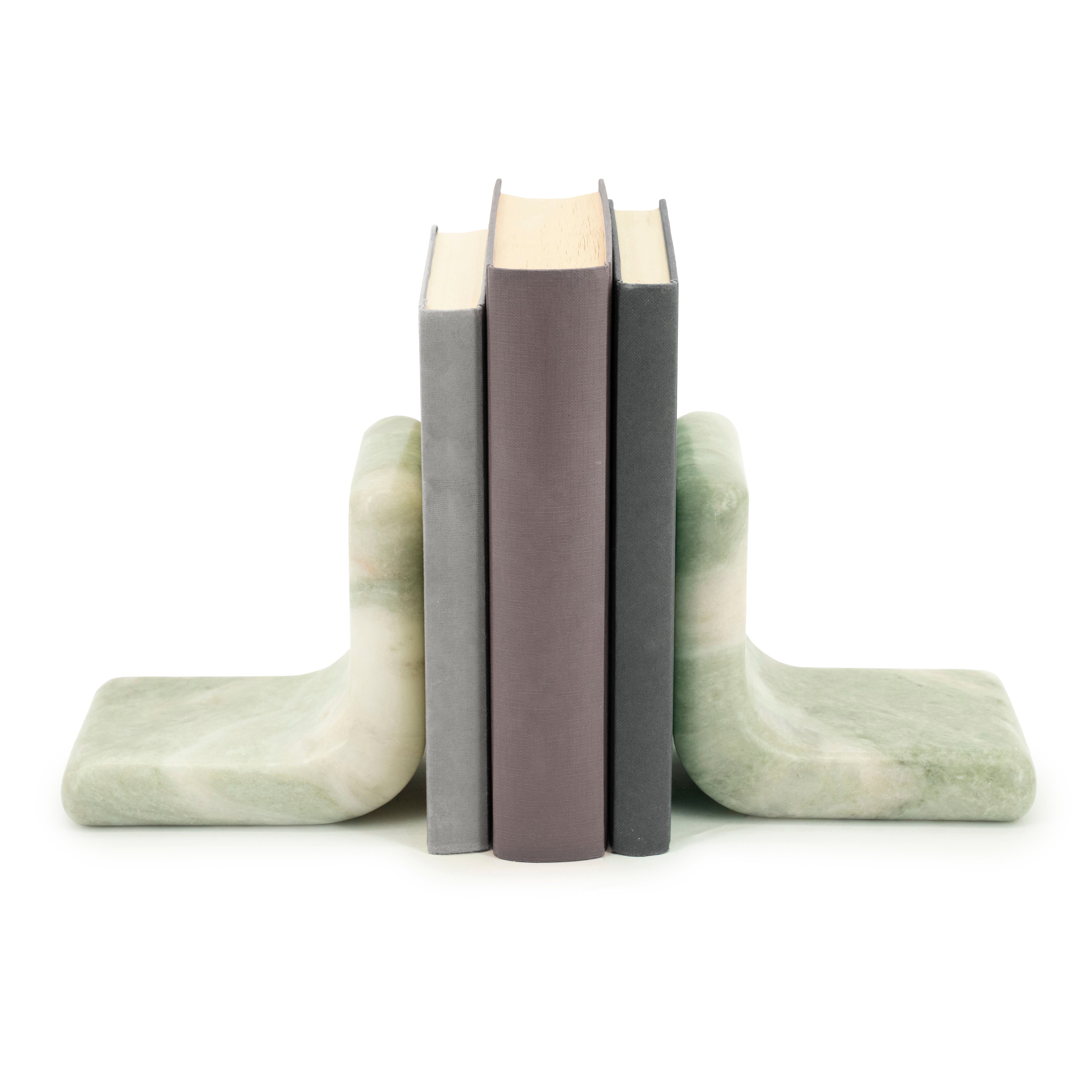 VERDE Bookend Gray Marble
