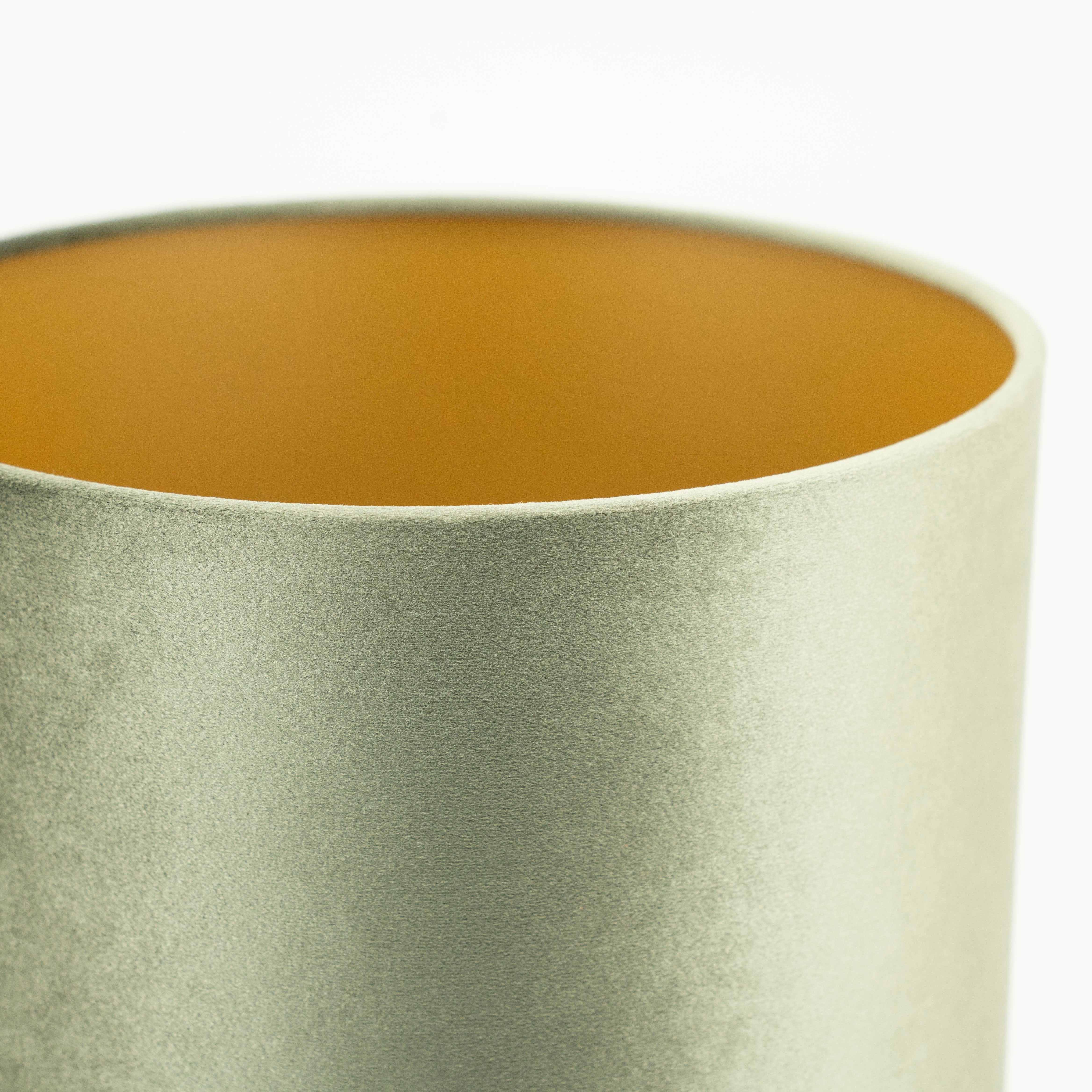 ROSSO green marble table lamp