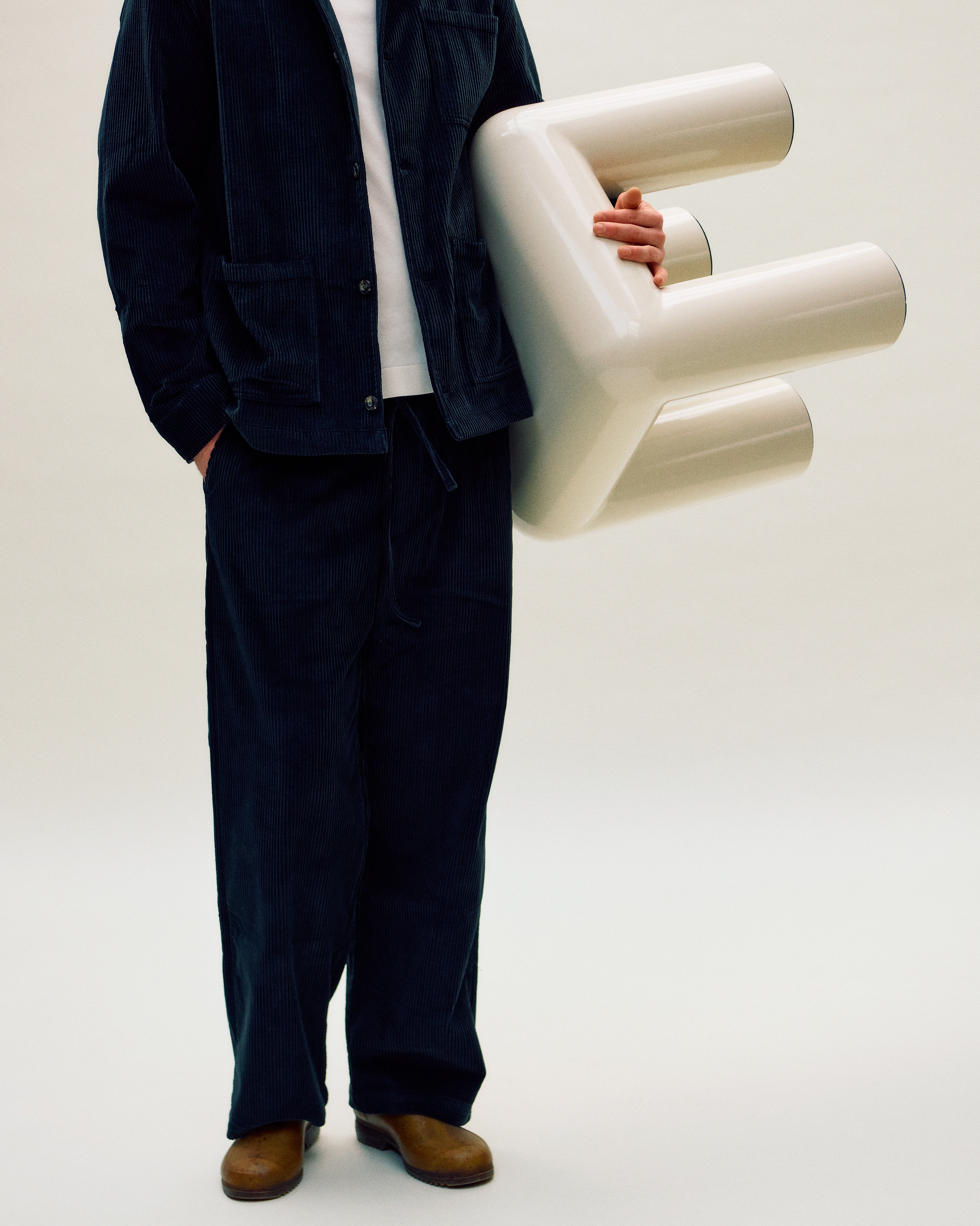 CUBIO Light Beige Side Table