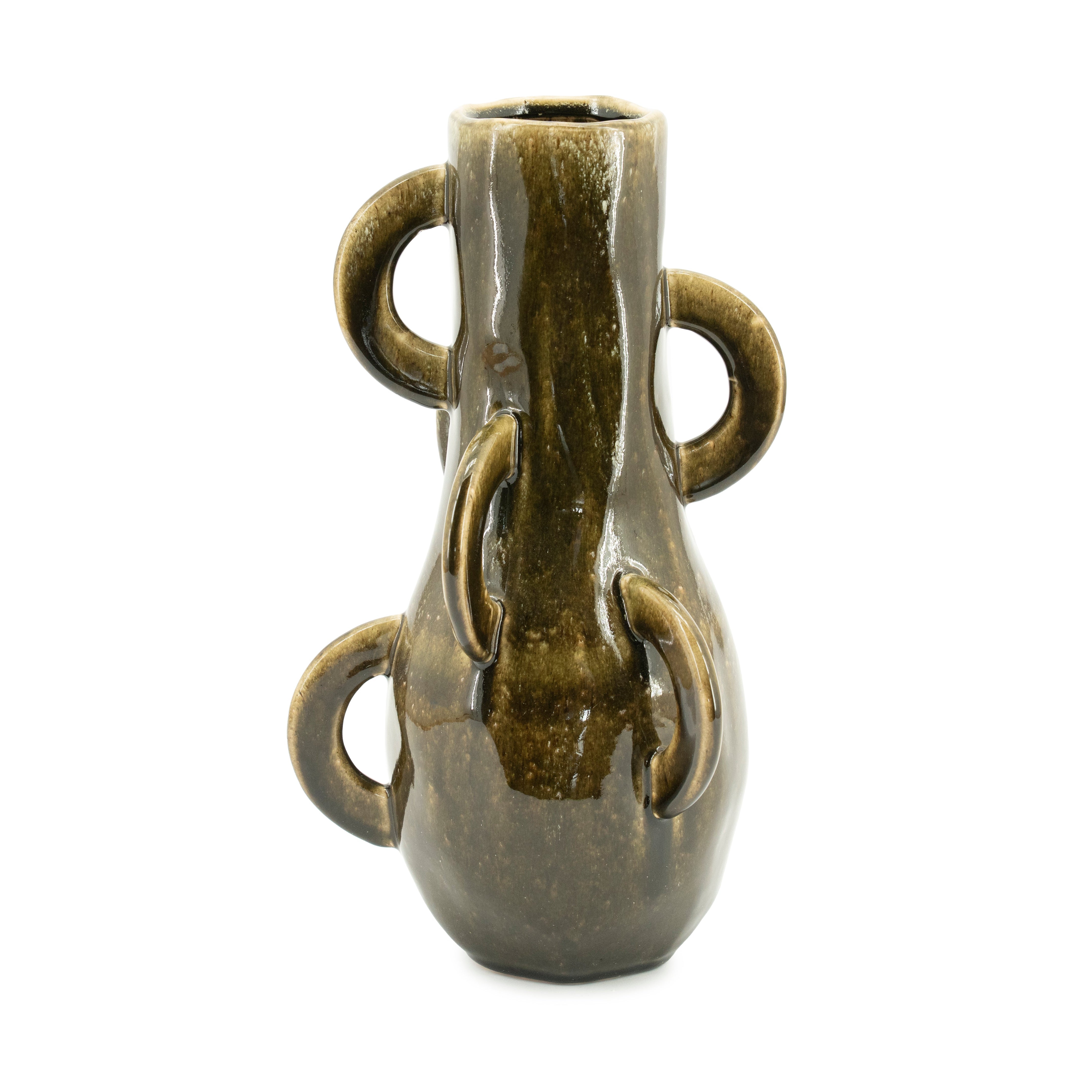 Vase ZAZA grüne Keramik
