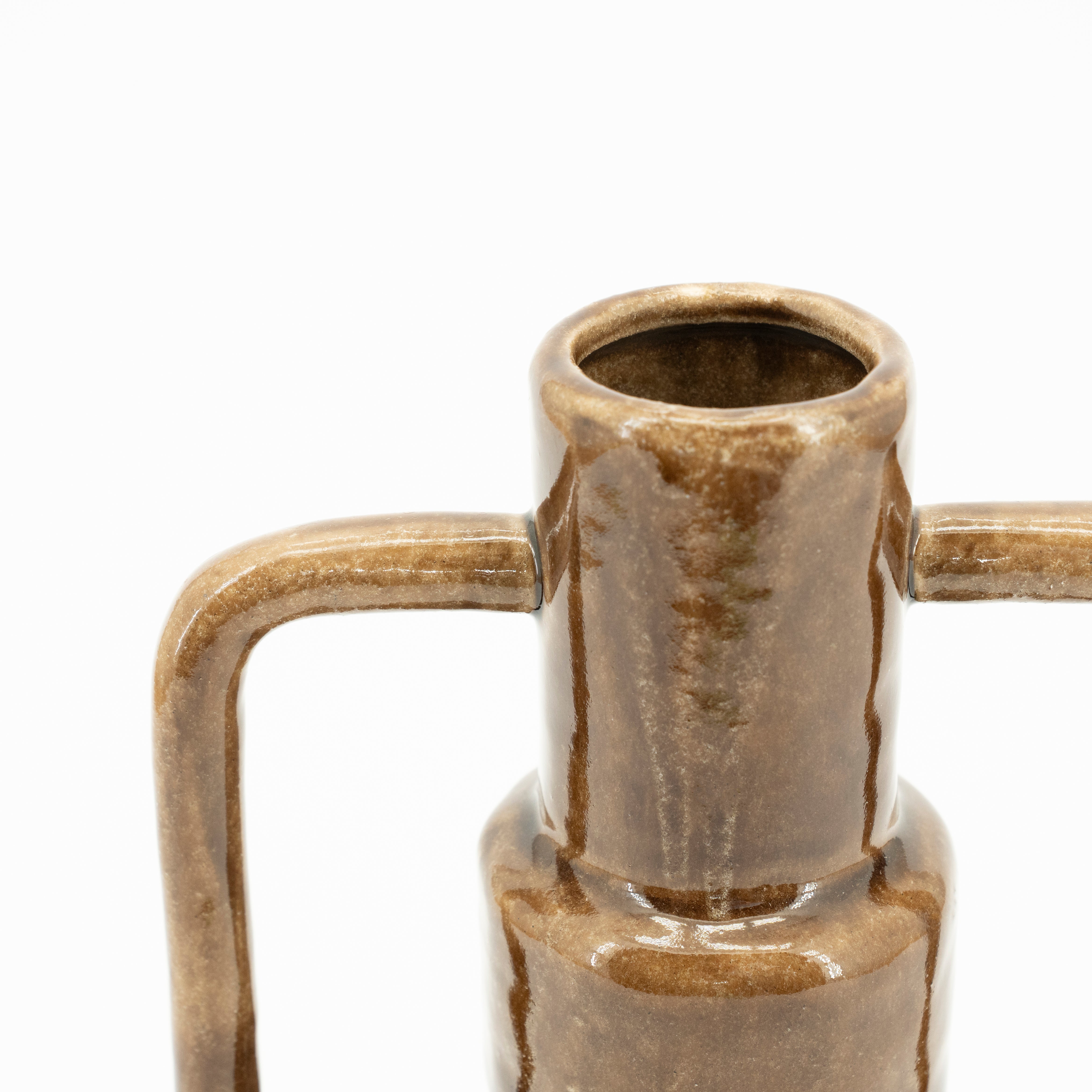 Vase ZAZA braun Steinzeug