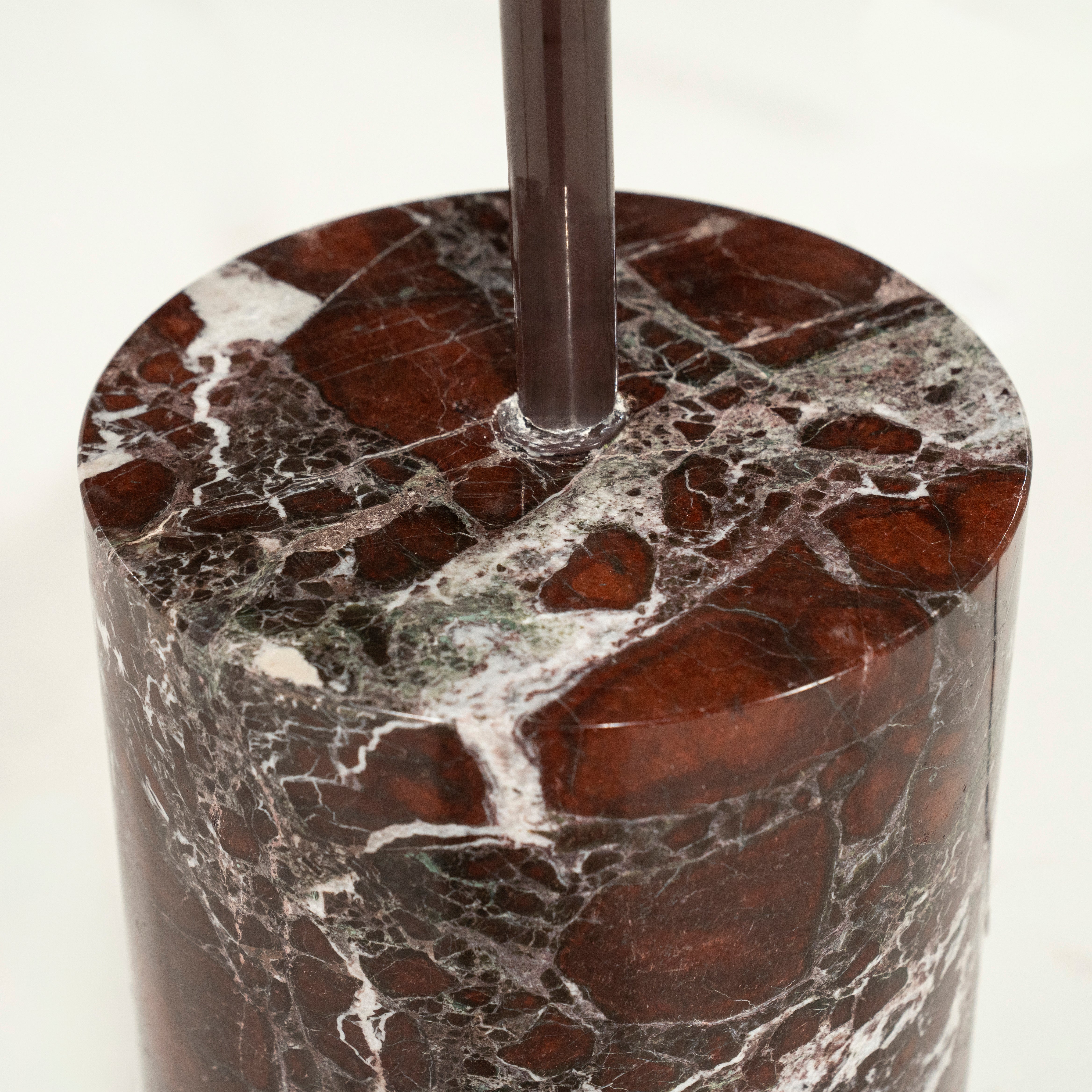 LUMINA Floor Lamp Brown Marble