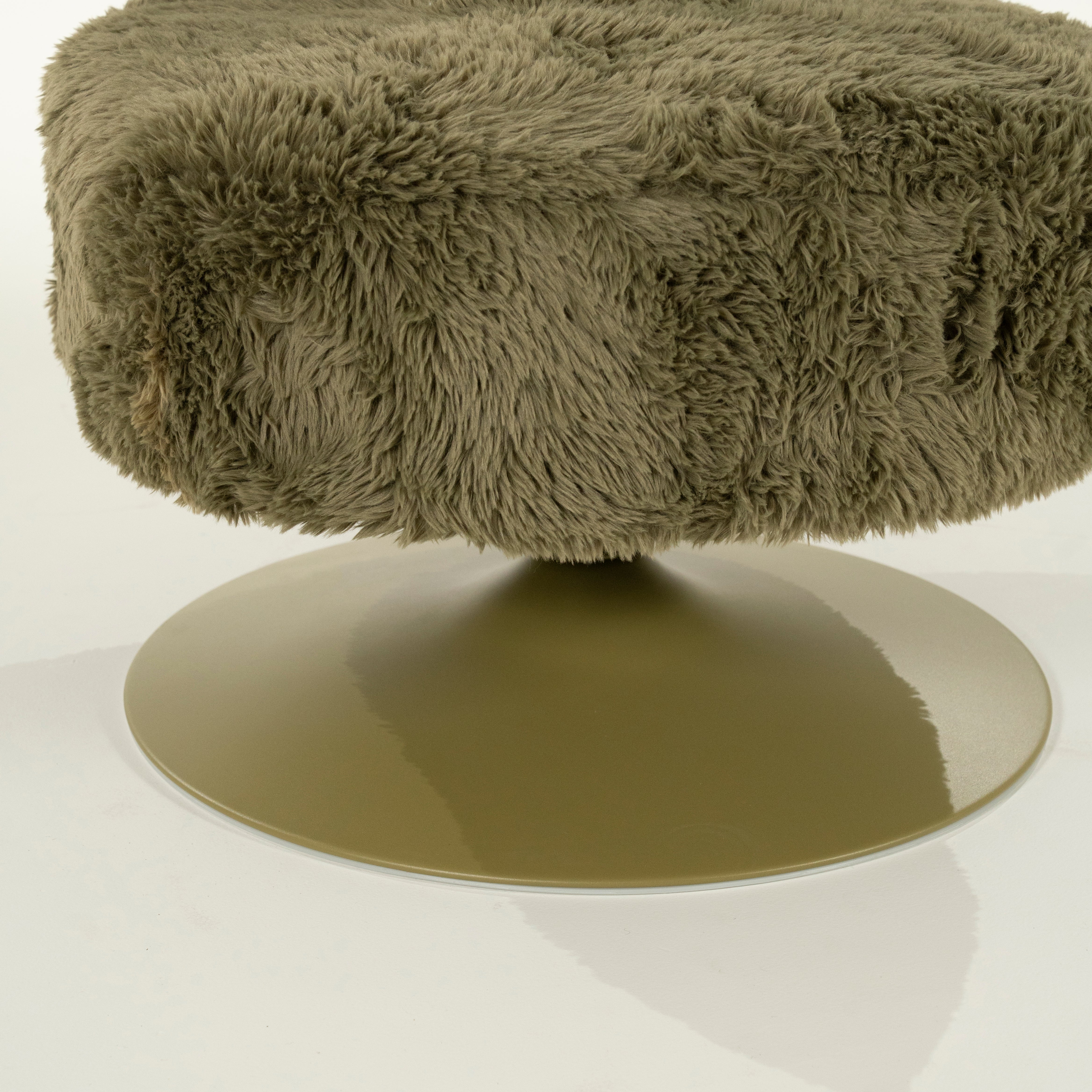 FURLO Green Swivel Armchair