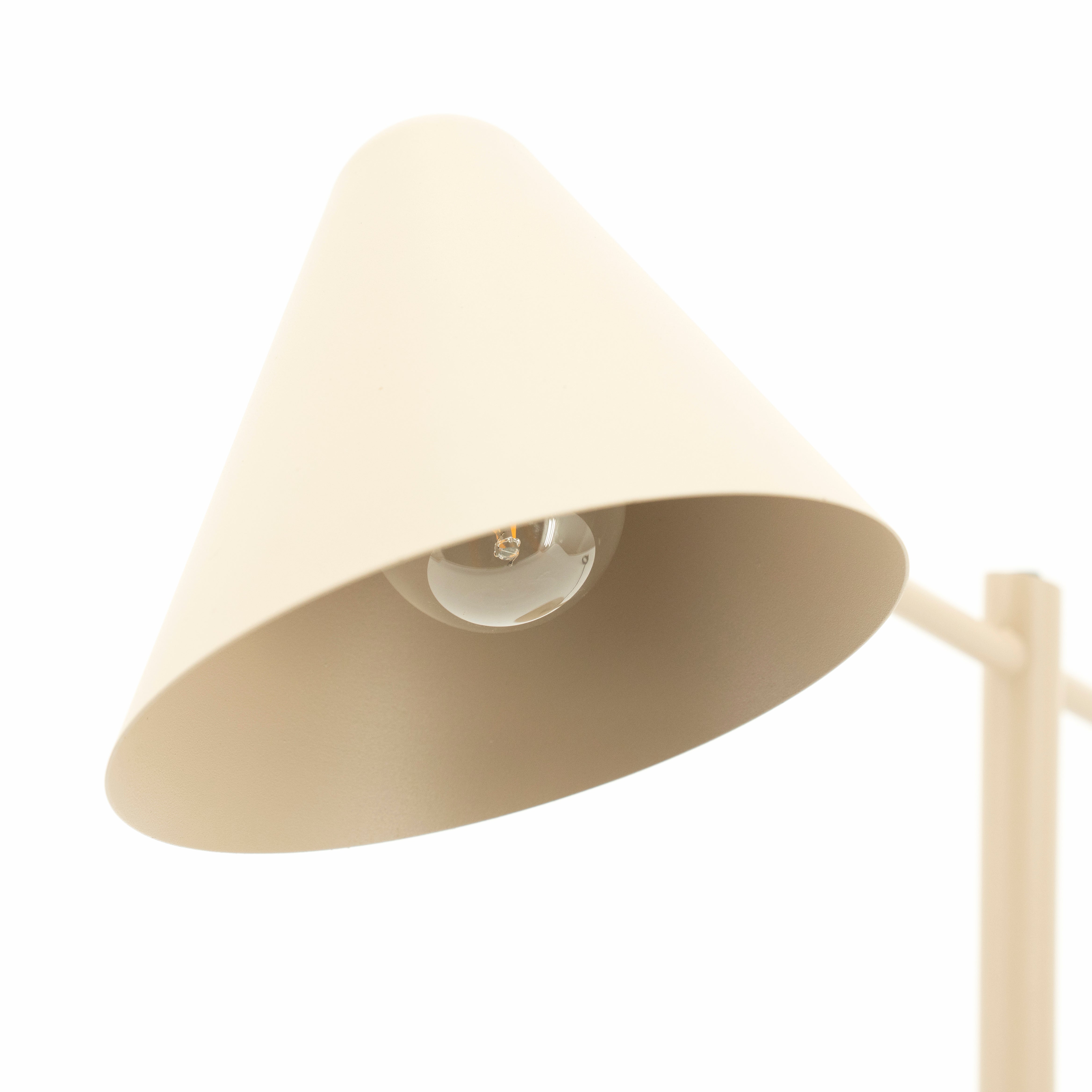 CAPA cream table lamp