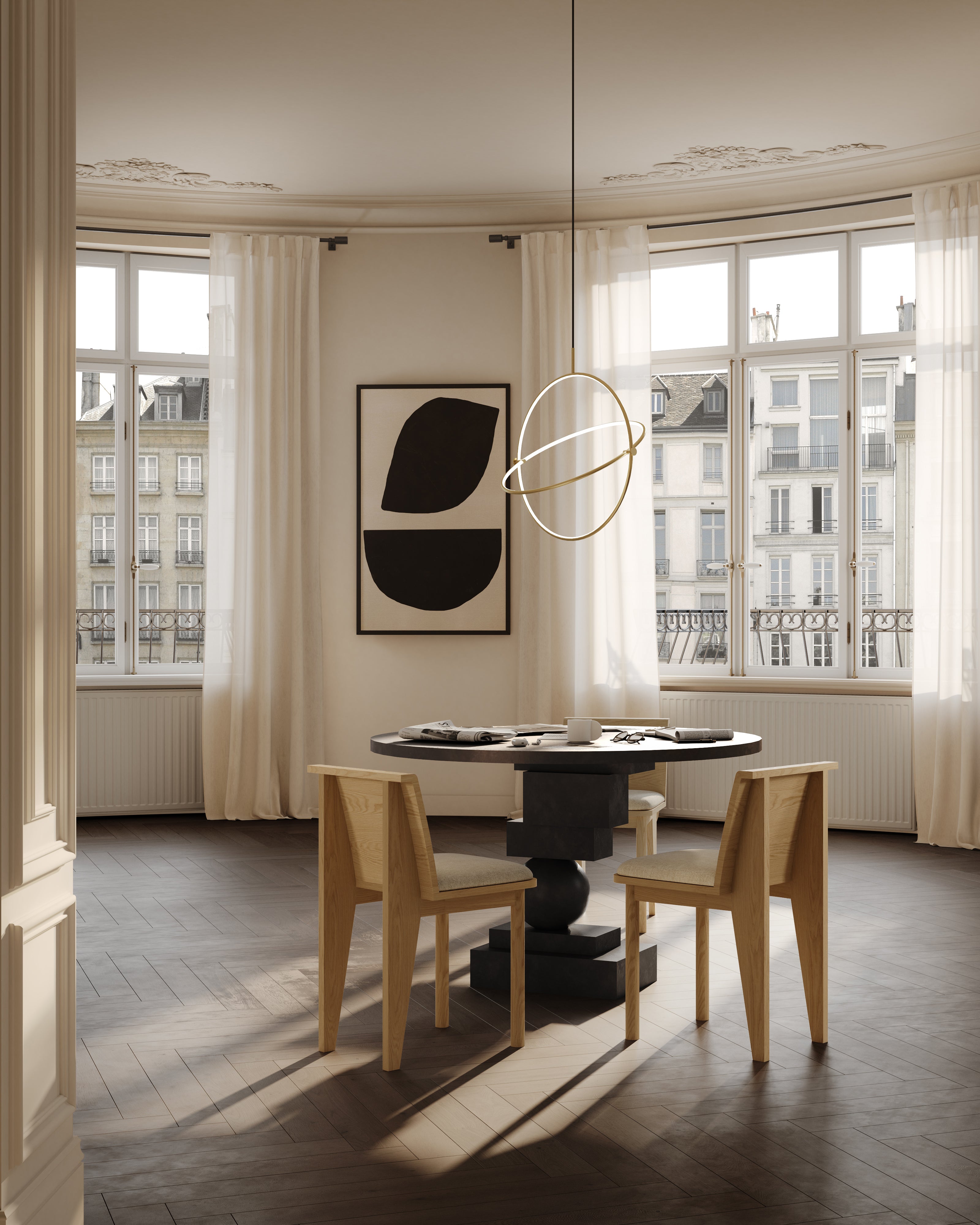 Lampa wisząca MARU mosiężny – 101 Copenhagen