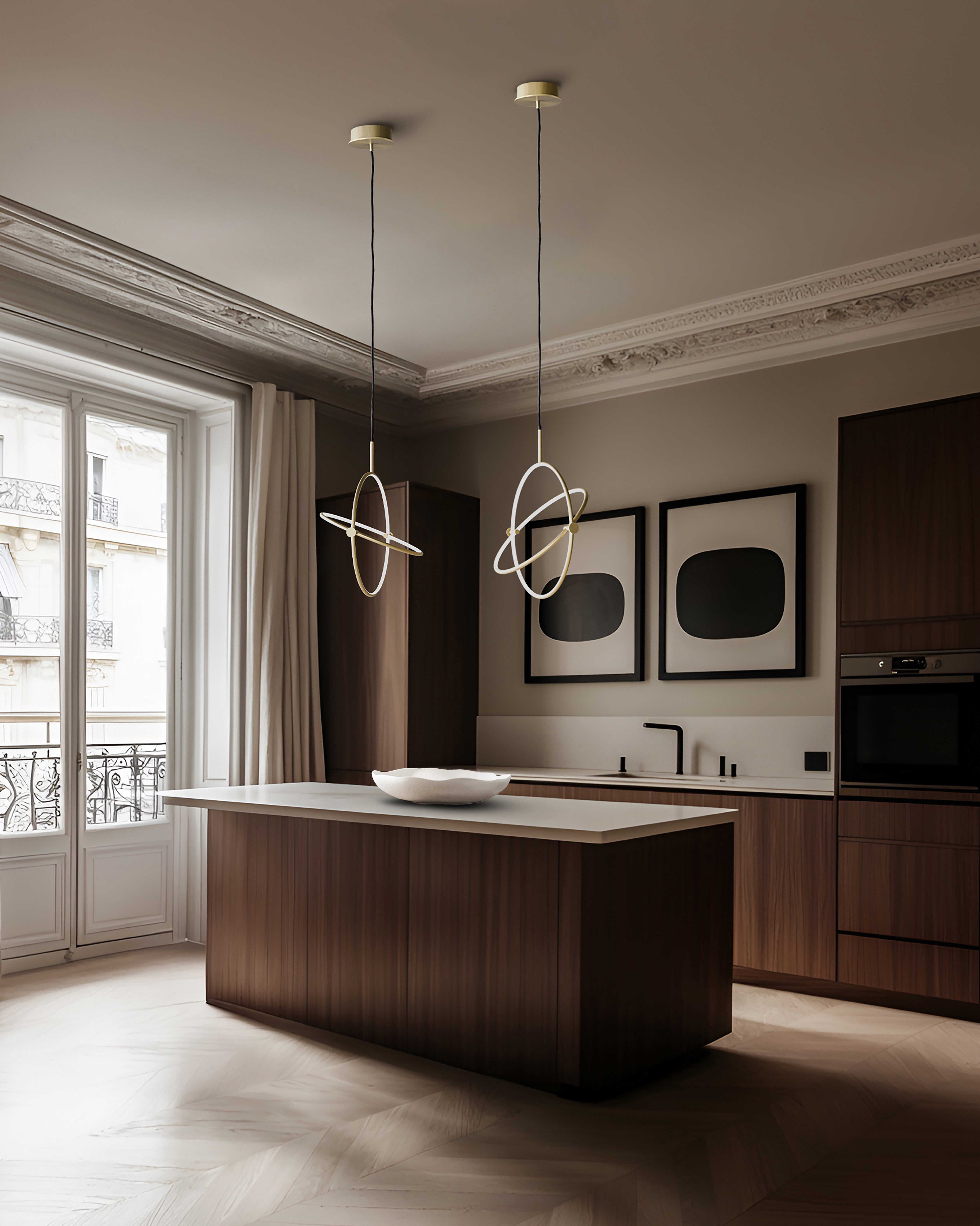 Lampa wisząca MARU mosiężny – 101 Copenhagen