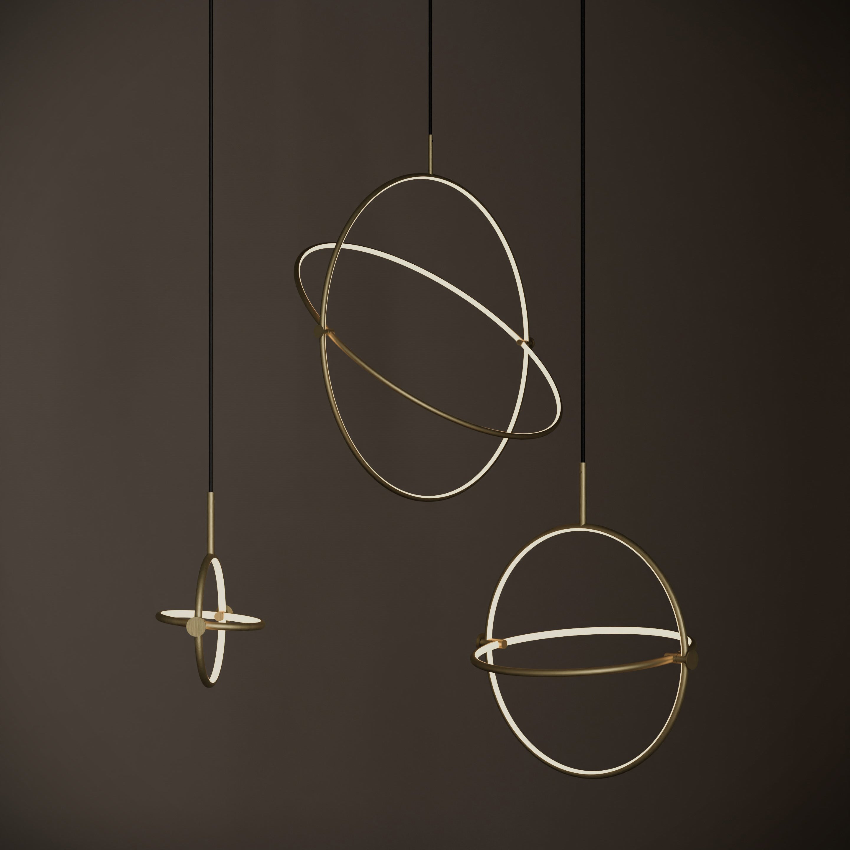 Lampa wisząca MARU mosiężny – 101 Copenhagen
