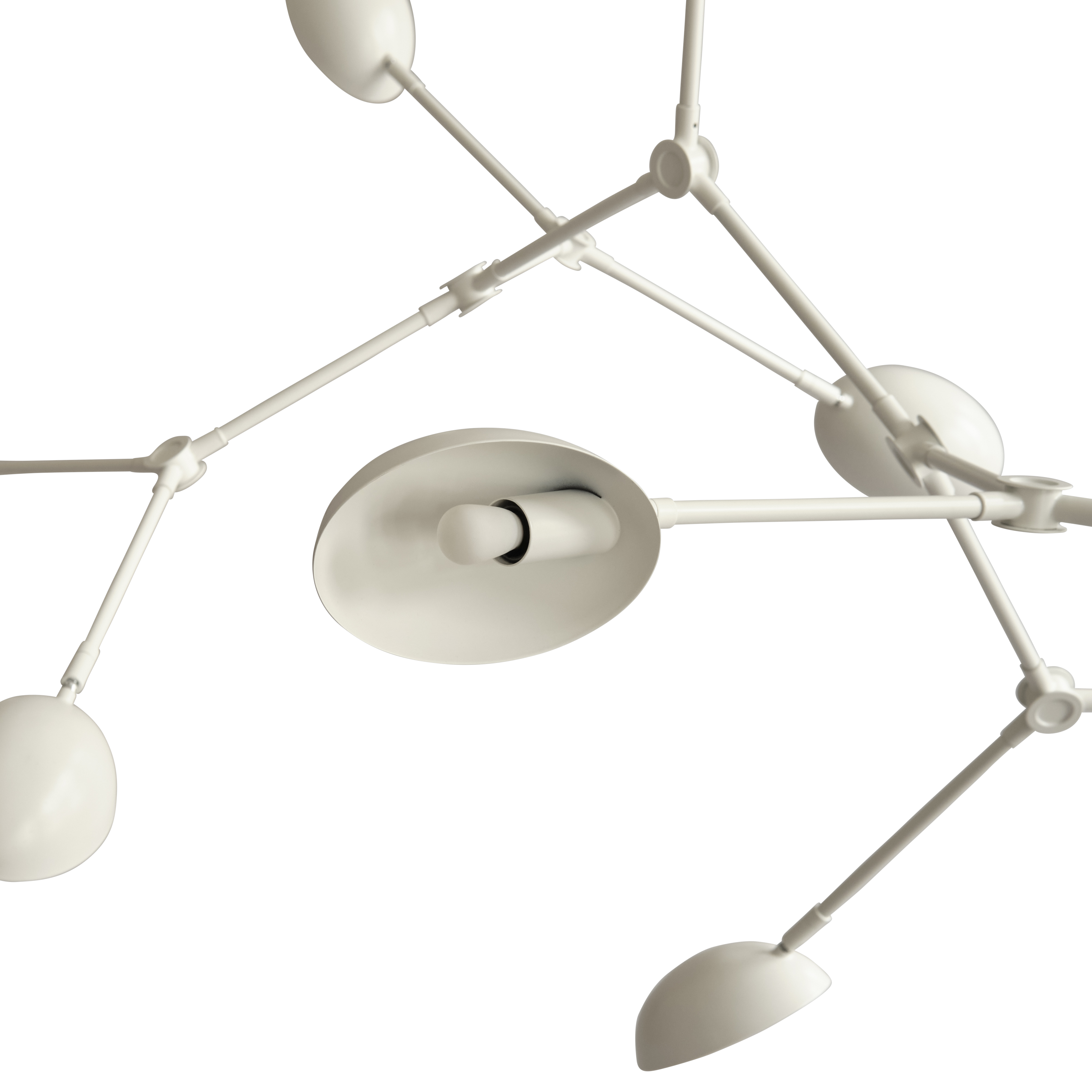 DROP chandelier white