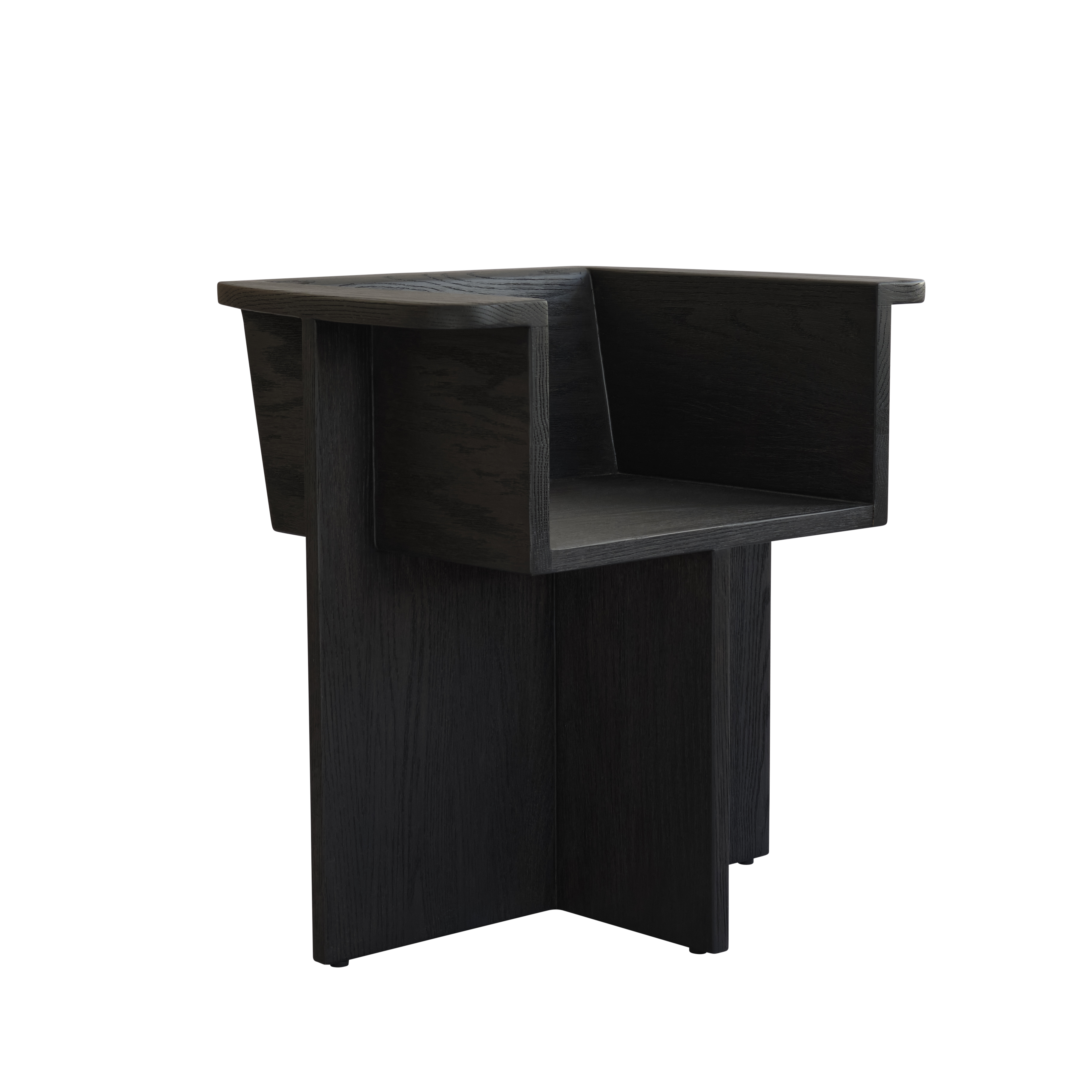 BRUTUS Chair black oak