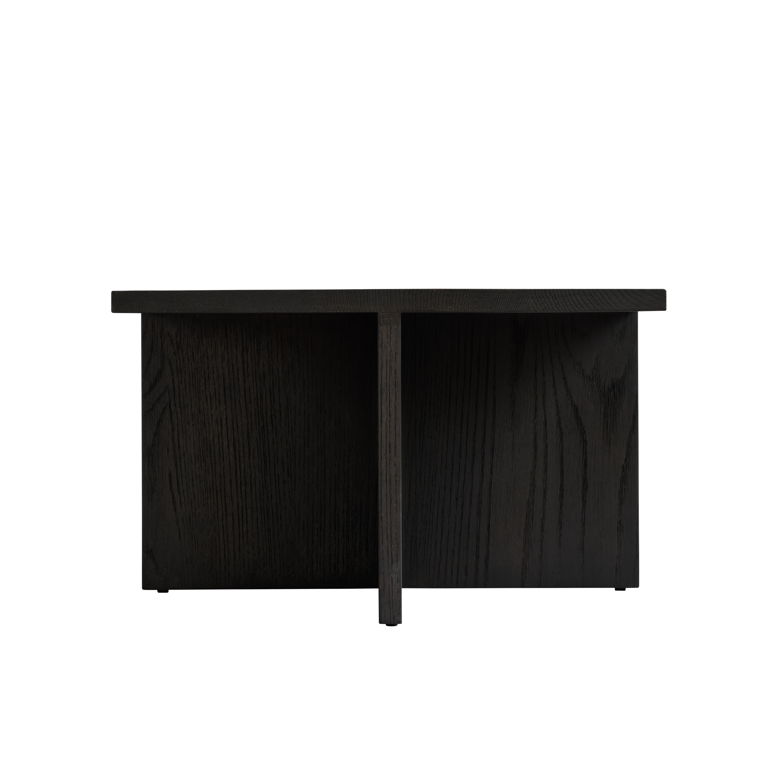 BRUTUS coffee table black oak