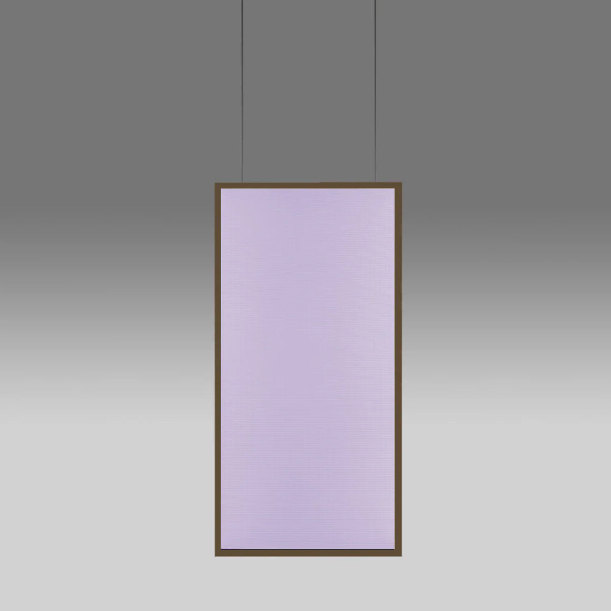 DISCOVERY SPACE RECTANGULAR Pendant Lamp Brown