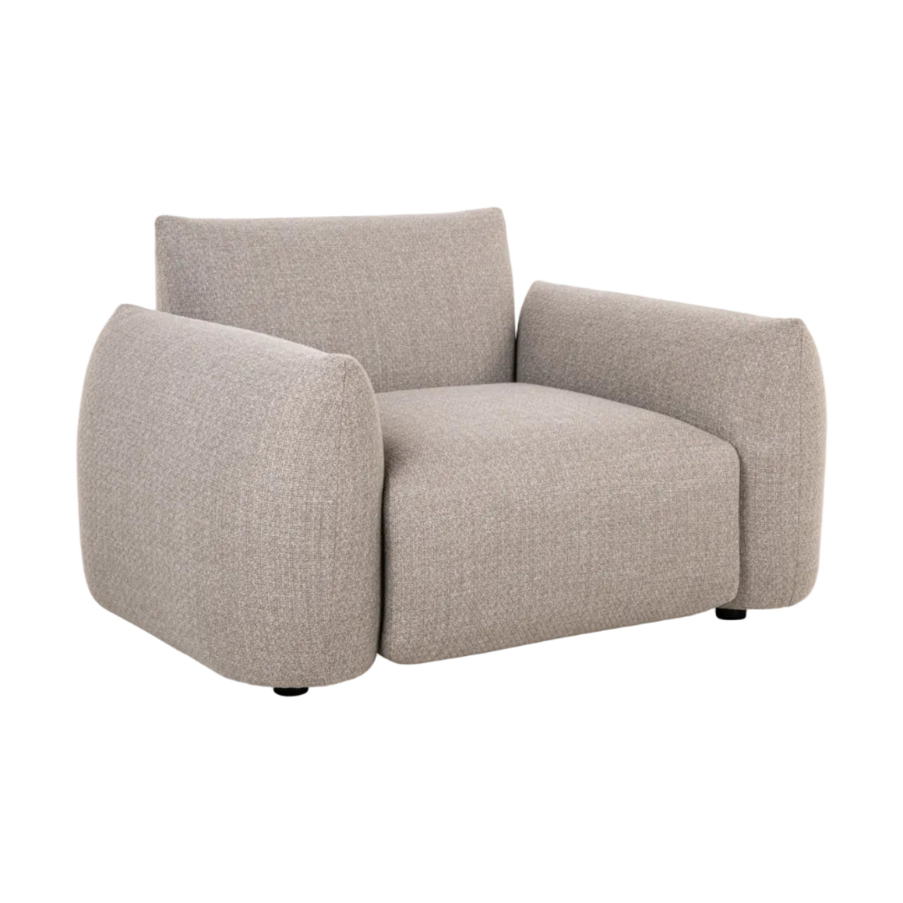 DAWSON Outdoor Armchair in Gray Beige