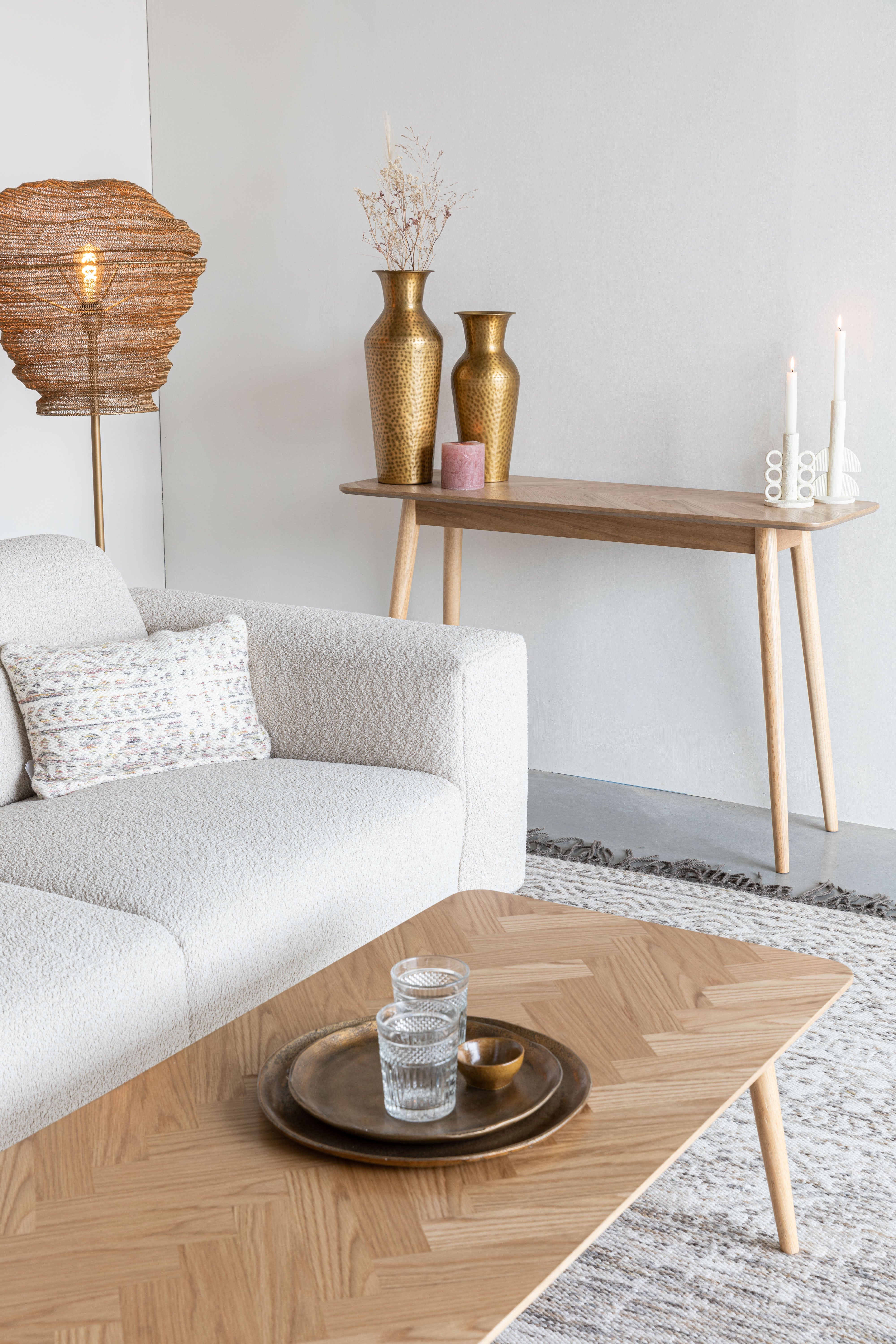 Konsola FABIO eikenhout