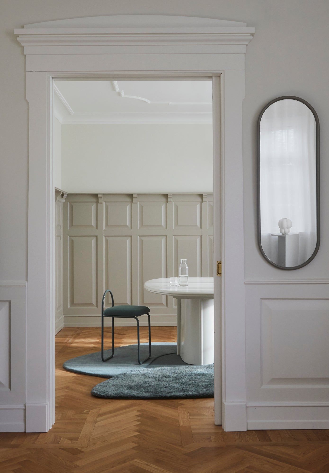 Vloerkleed MOLA blauw