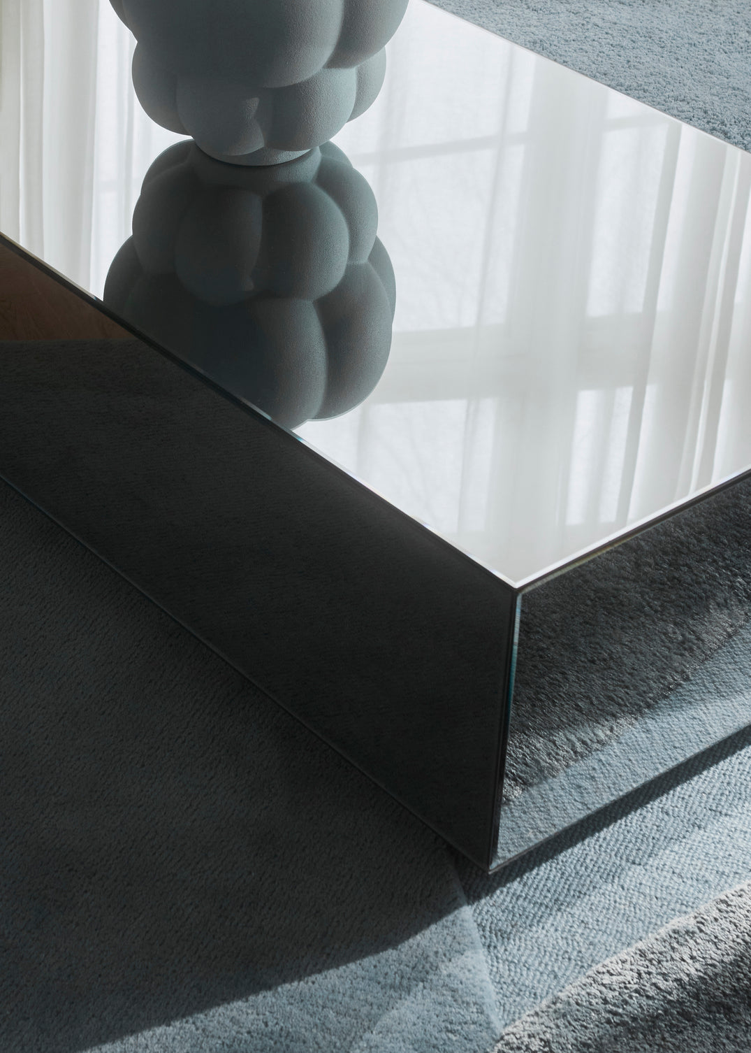 Vloerkleed MOLA blauw