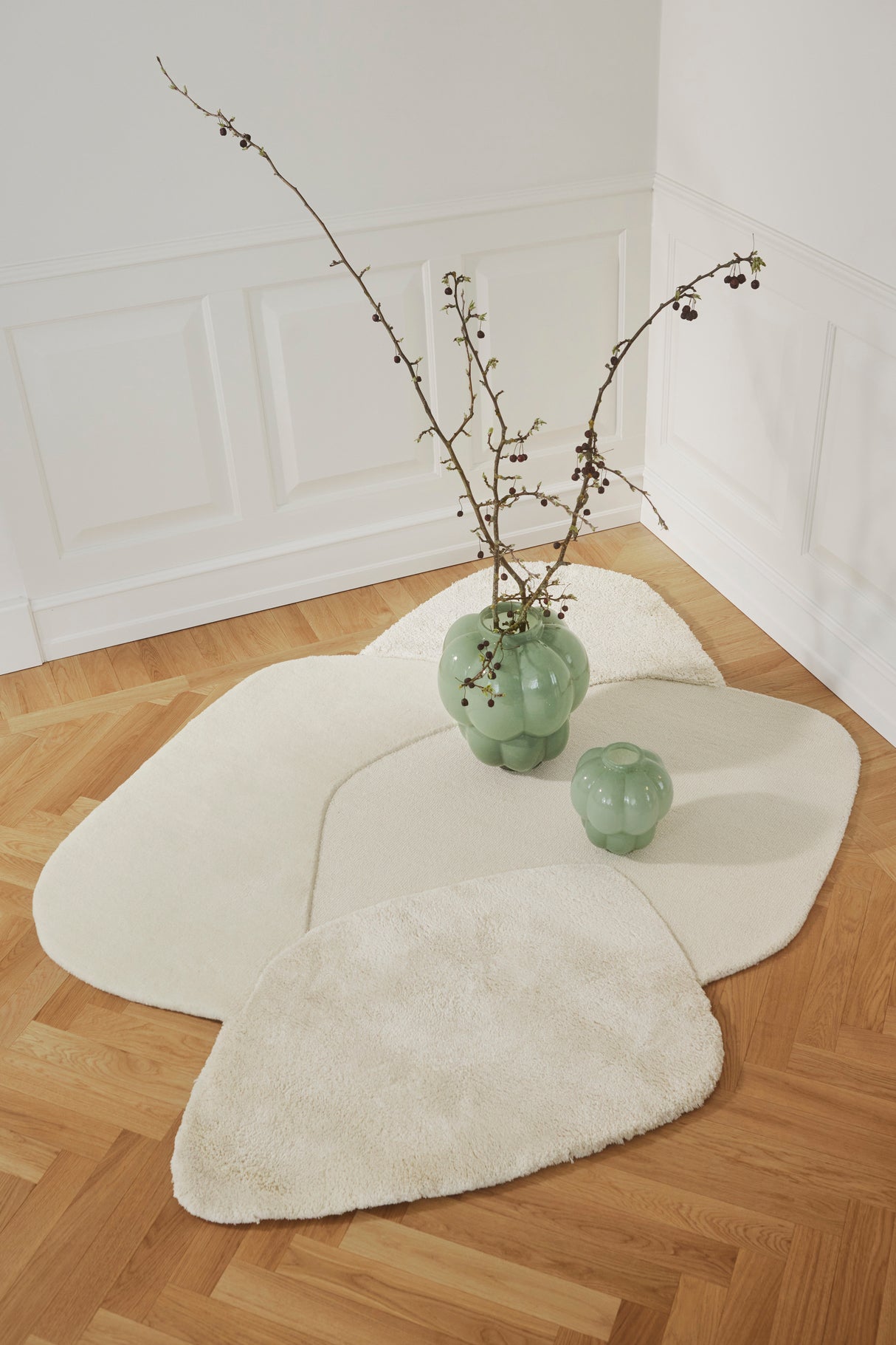 Vloerkleed MOLA crème