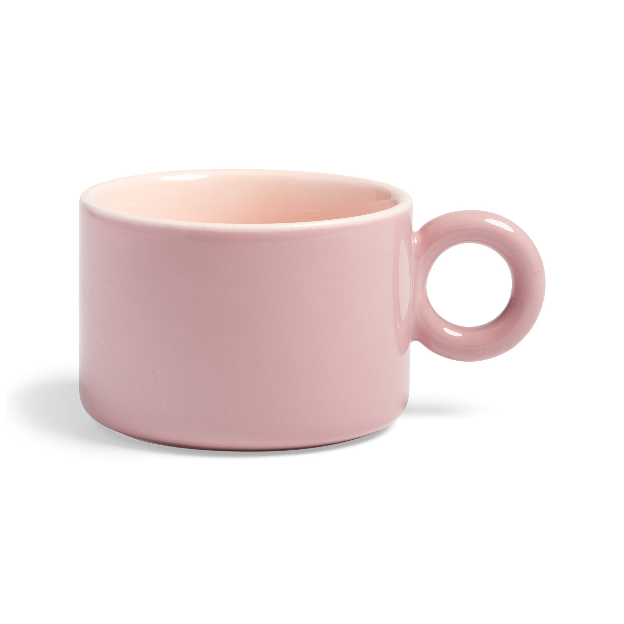 Set van CHIQUITO kopjes roze porselein