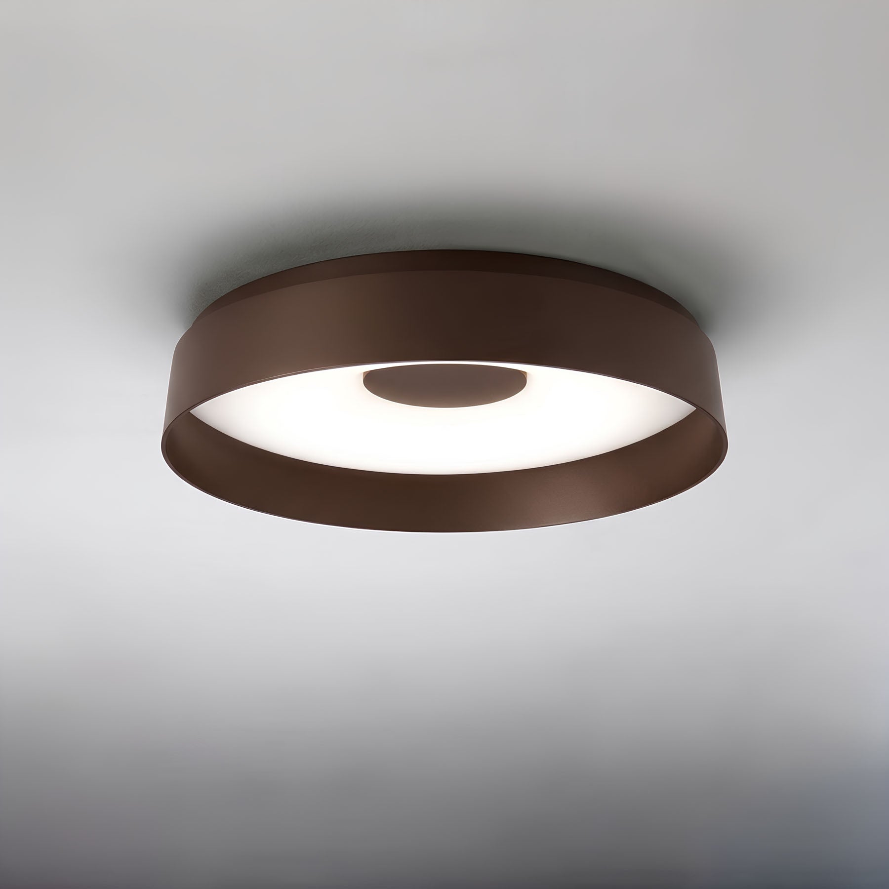 Matte bruine PAPAVERO wandlamp