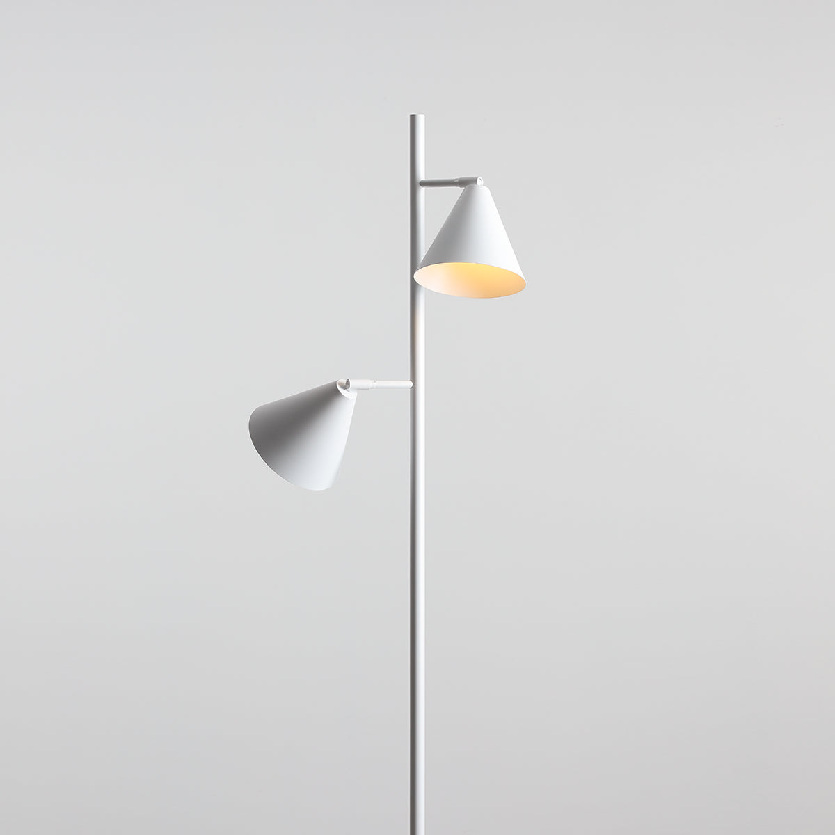 Floor lamp forms Duo White
