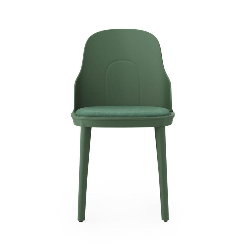 Stoel ALLEZ PP groen met Main Line Flax bekleding