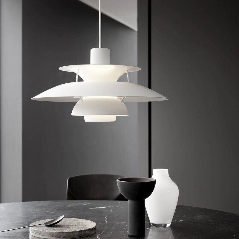 Hanglamp PH 5 monochromatisch wit