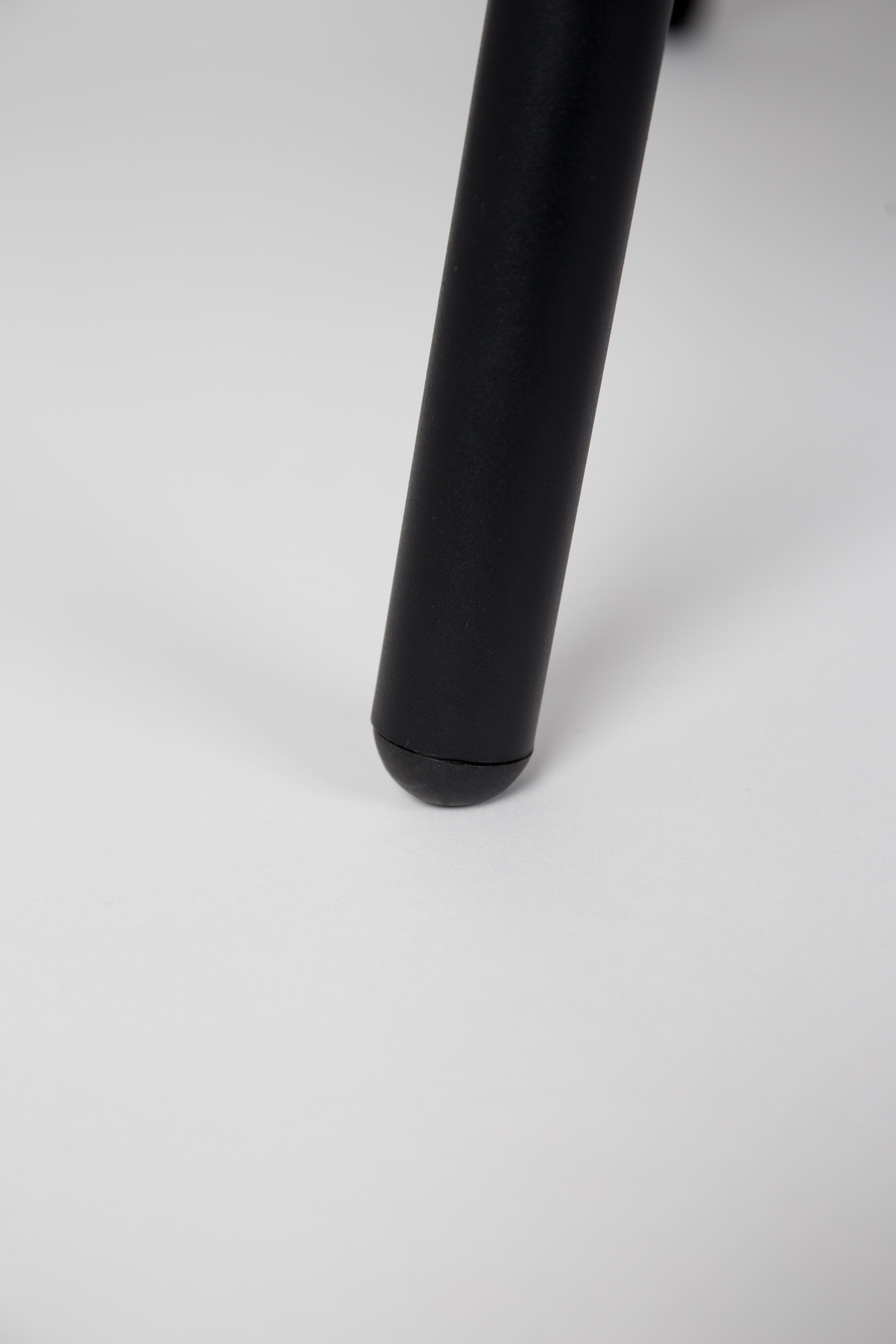 Fauteuil BON donkergrijs ecologisch leer