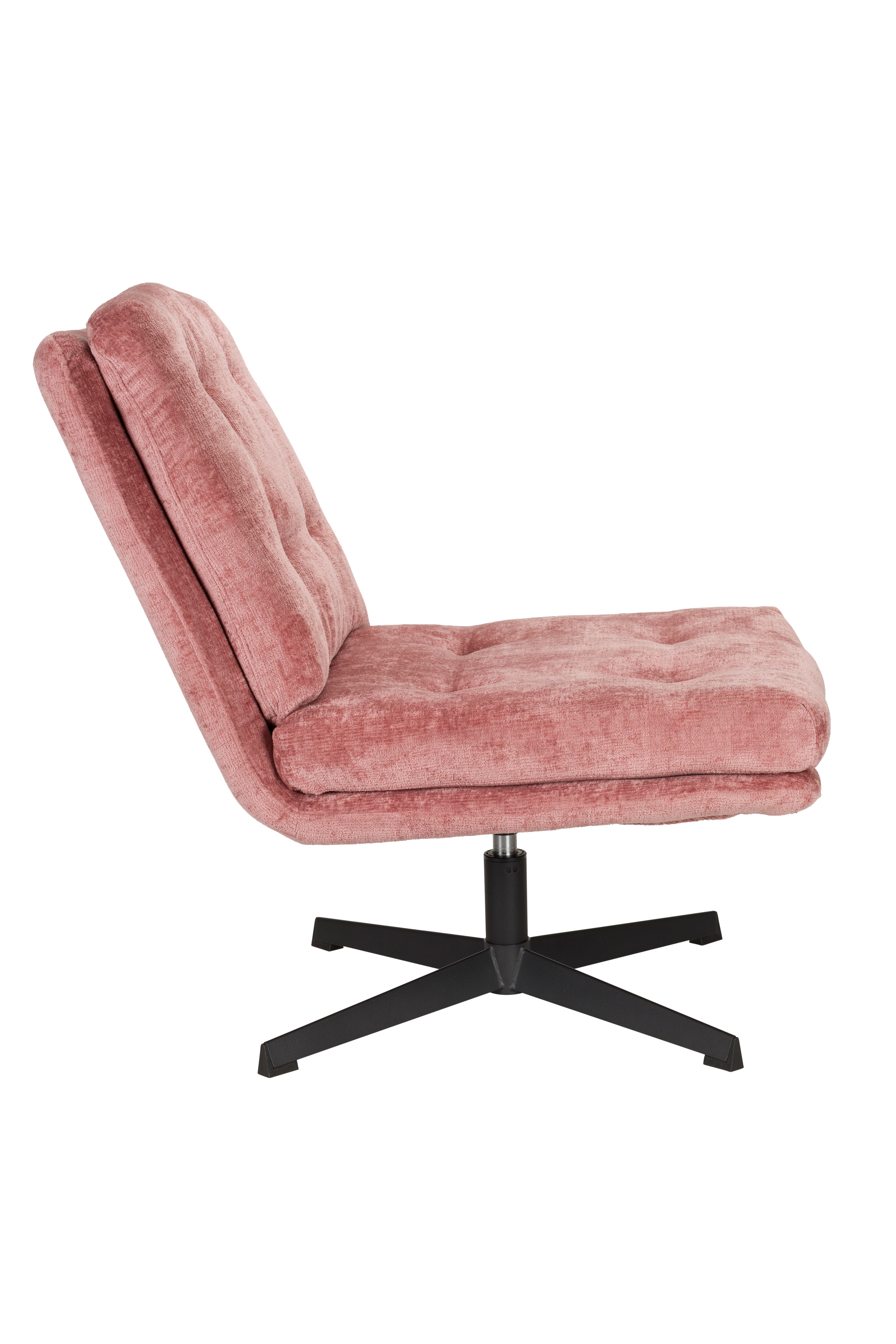 KAI Pink Armchair with Black Base