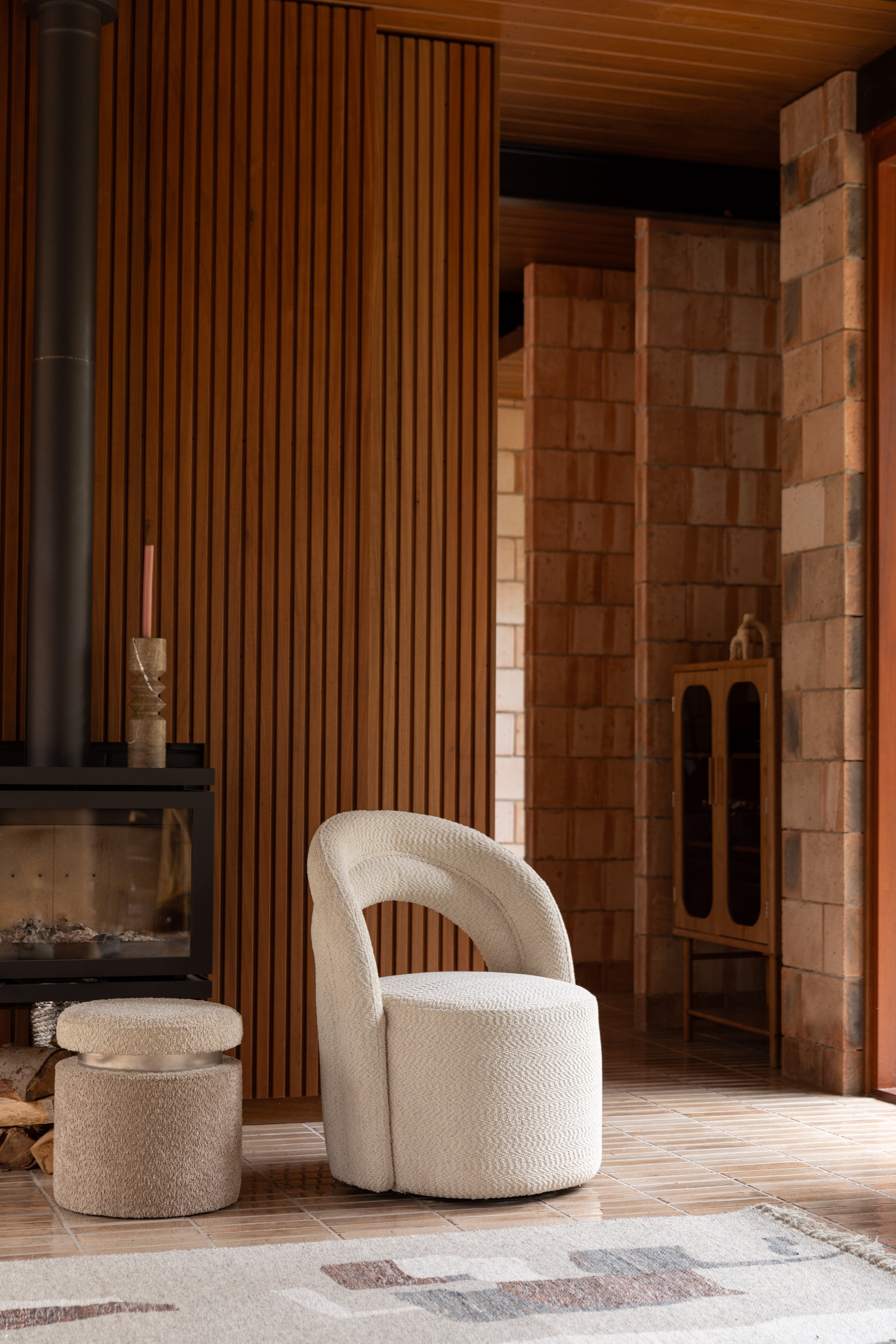 Draaistoel SEINA beige