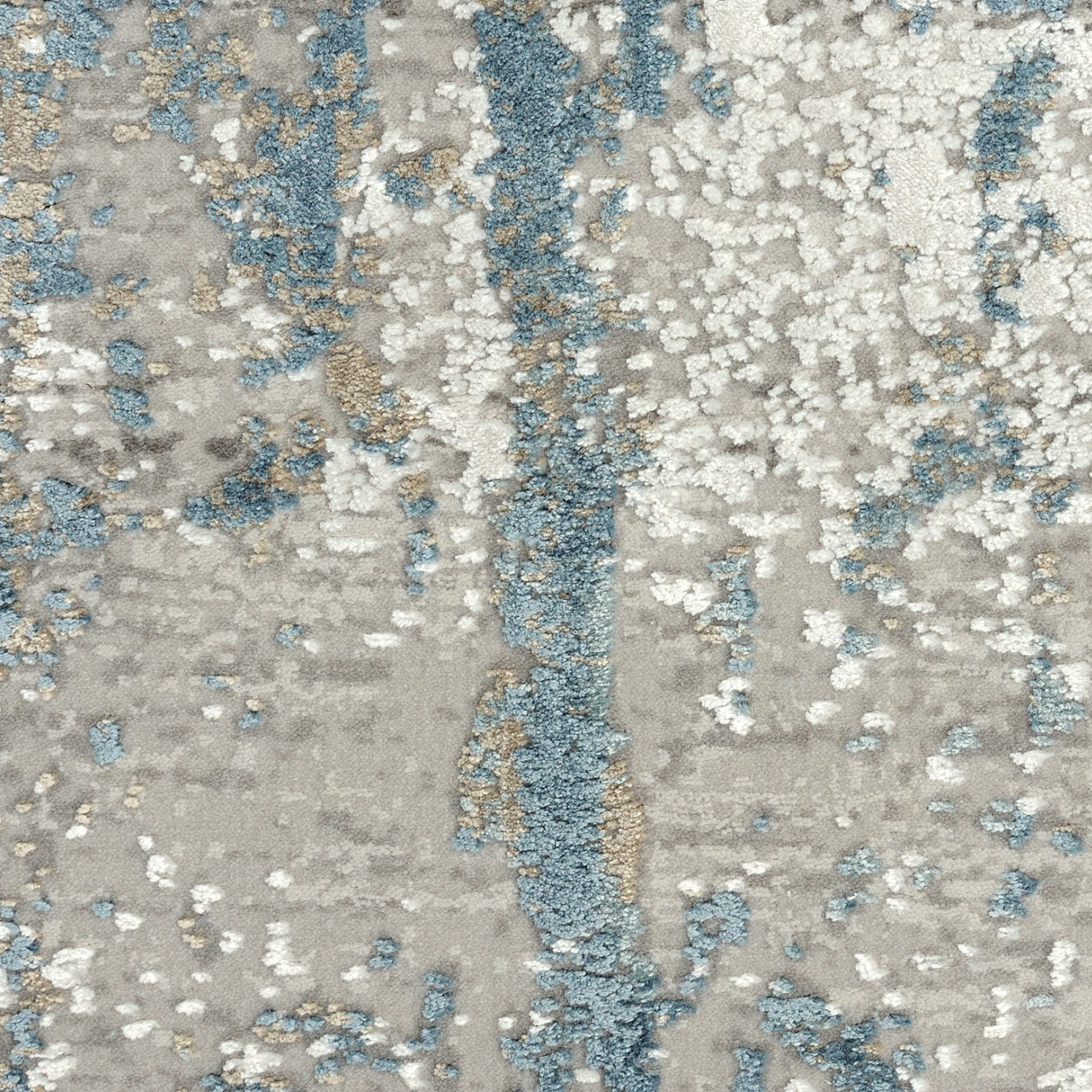 TAPIJT ROYAL grijs met blauw