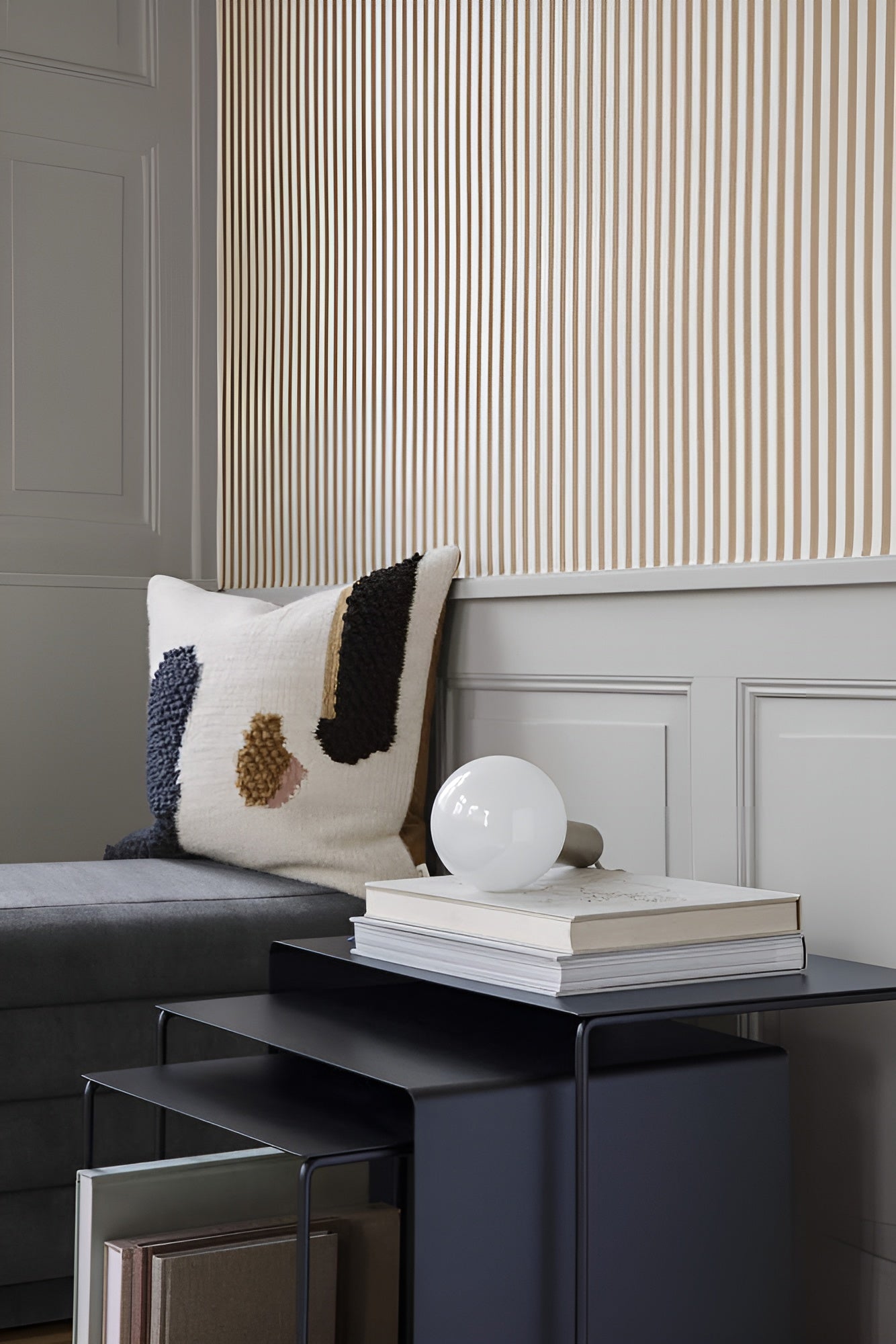 Couchtisch-Set CLUSTER TABLES schwarz