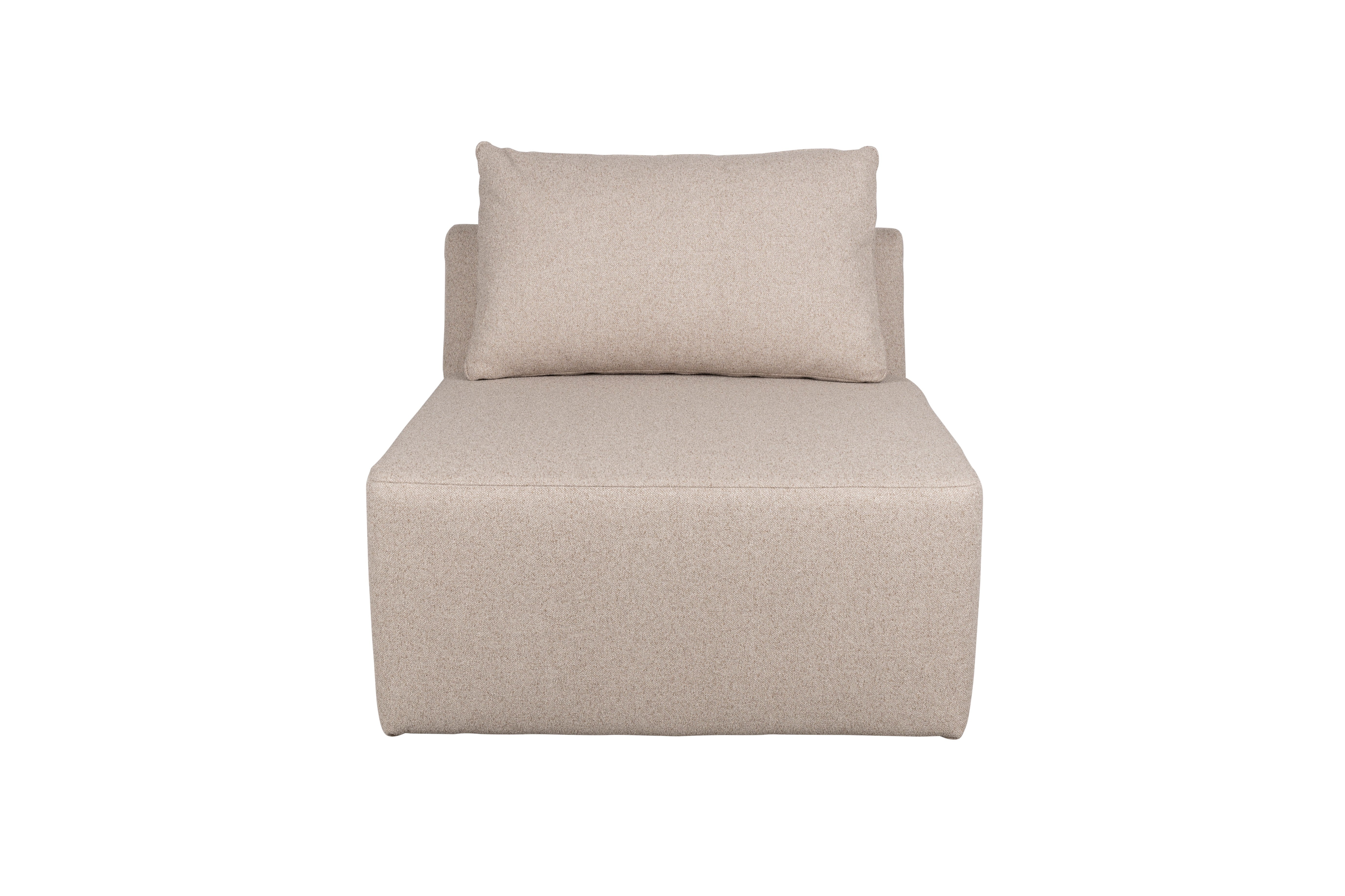 Modulares Sofa PROSPER - mittleres Element Cappuccino