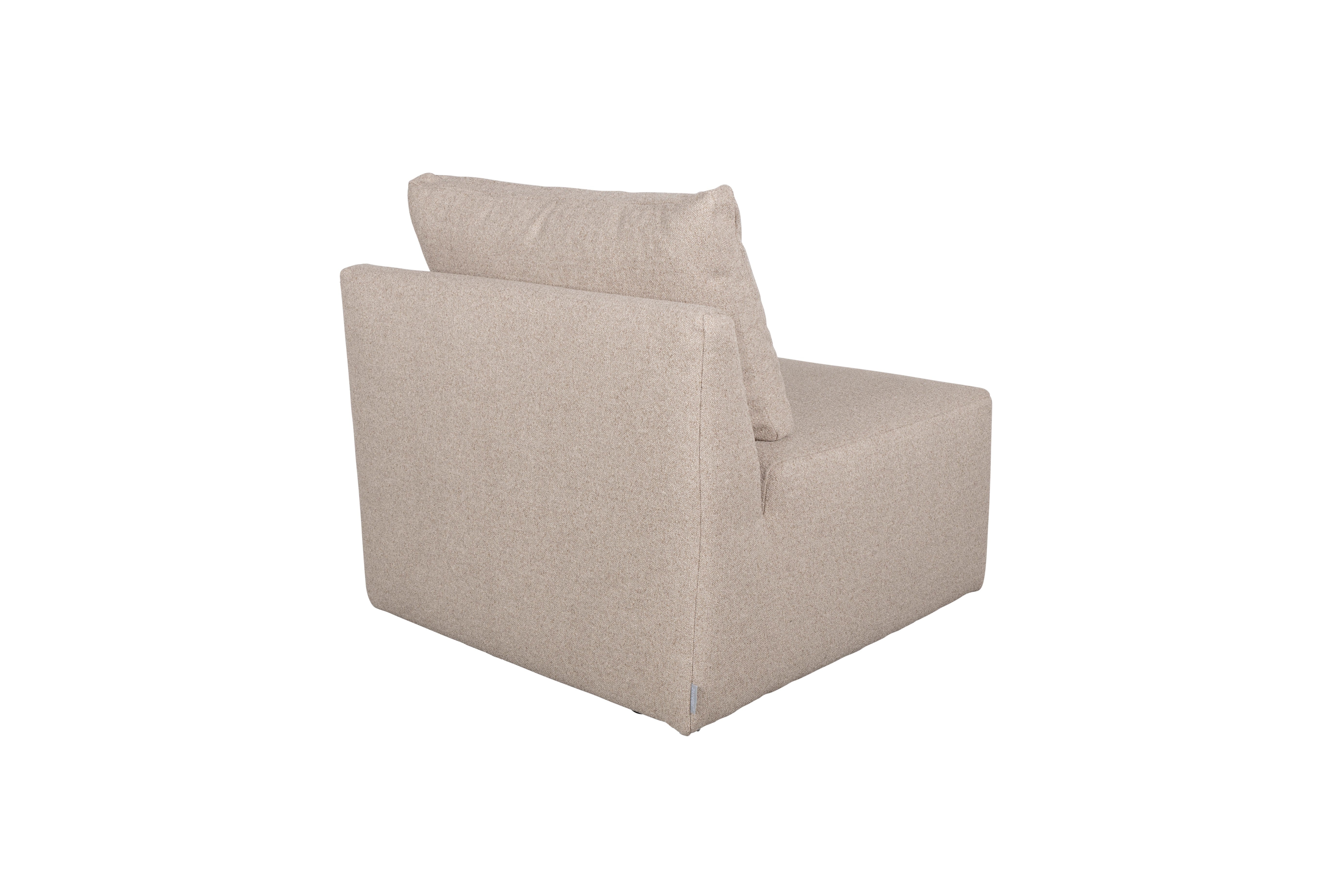 Modulares Sofa PROSPER - mittleres Element Cappuccino