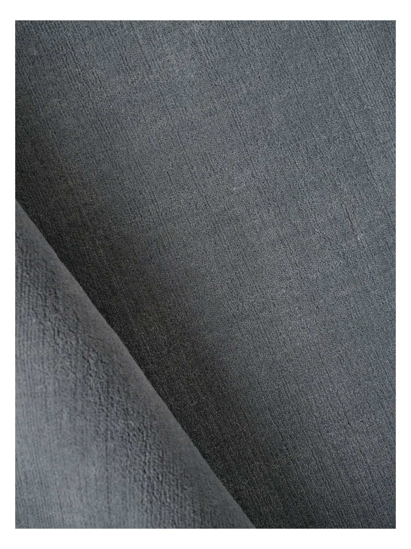 Rundteppich HALO CLOUD - OCEAN grau-blau