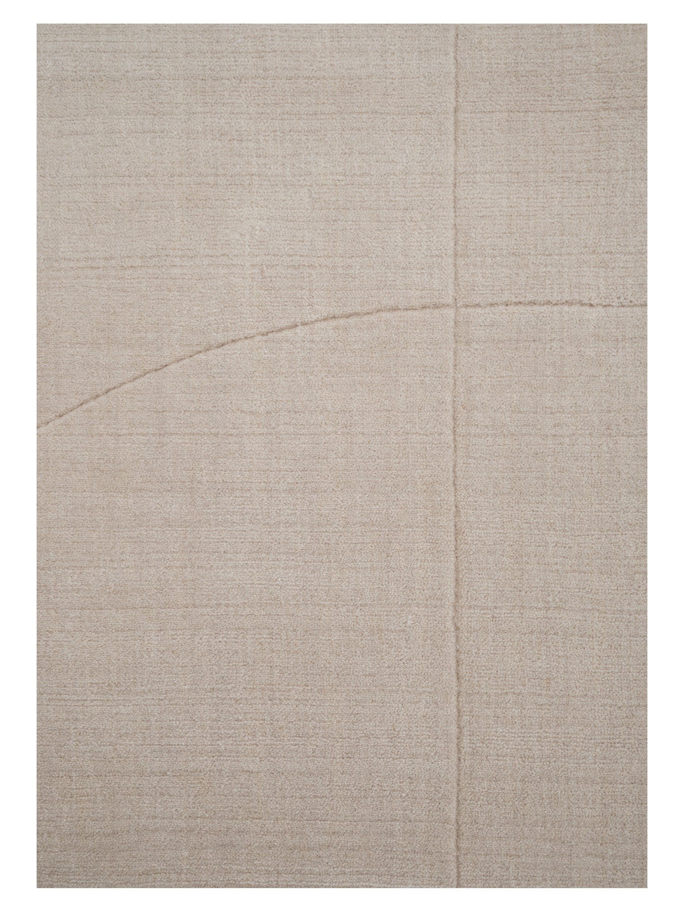 Vloerkleed GEOMETRISCHE DOLEN beige