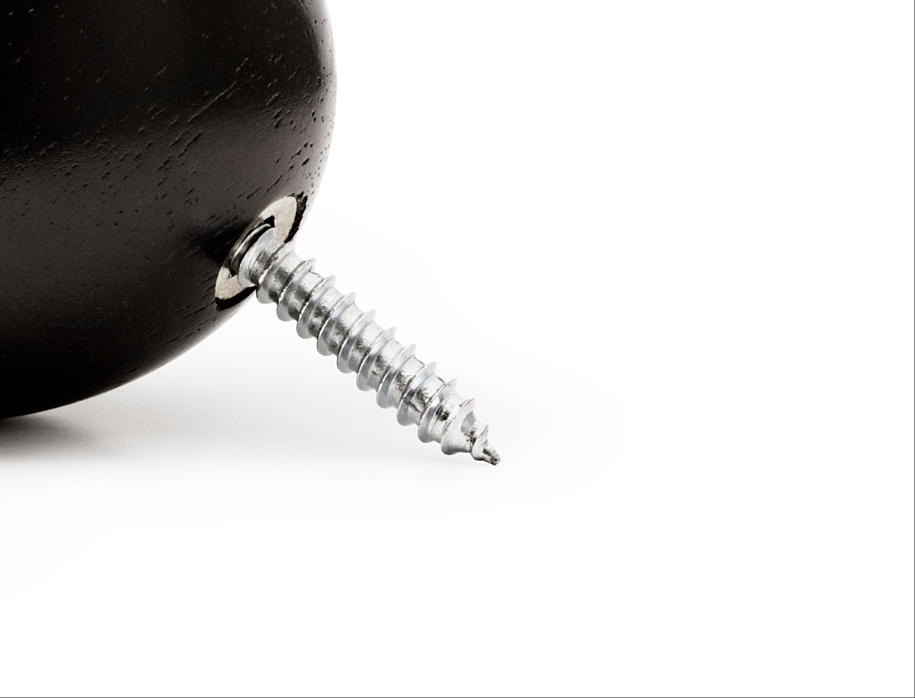 DROPIT walnut wood hanger set