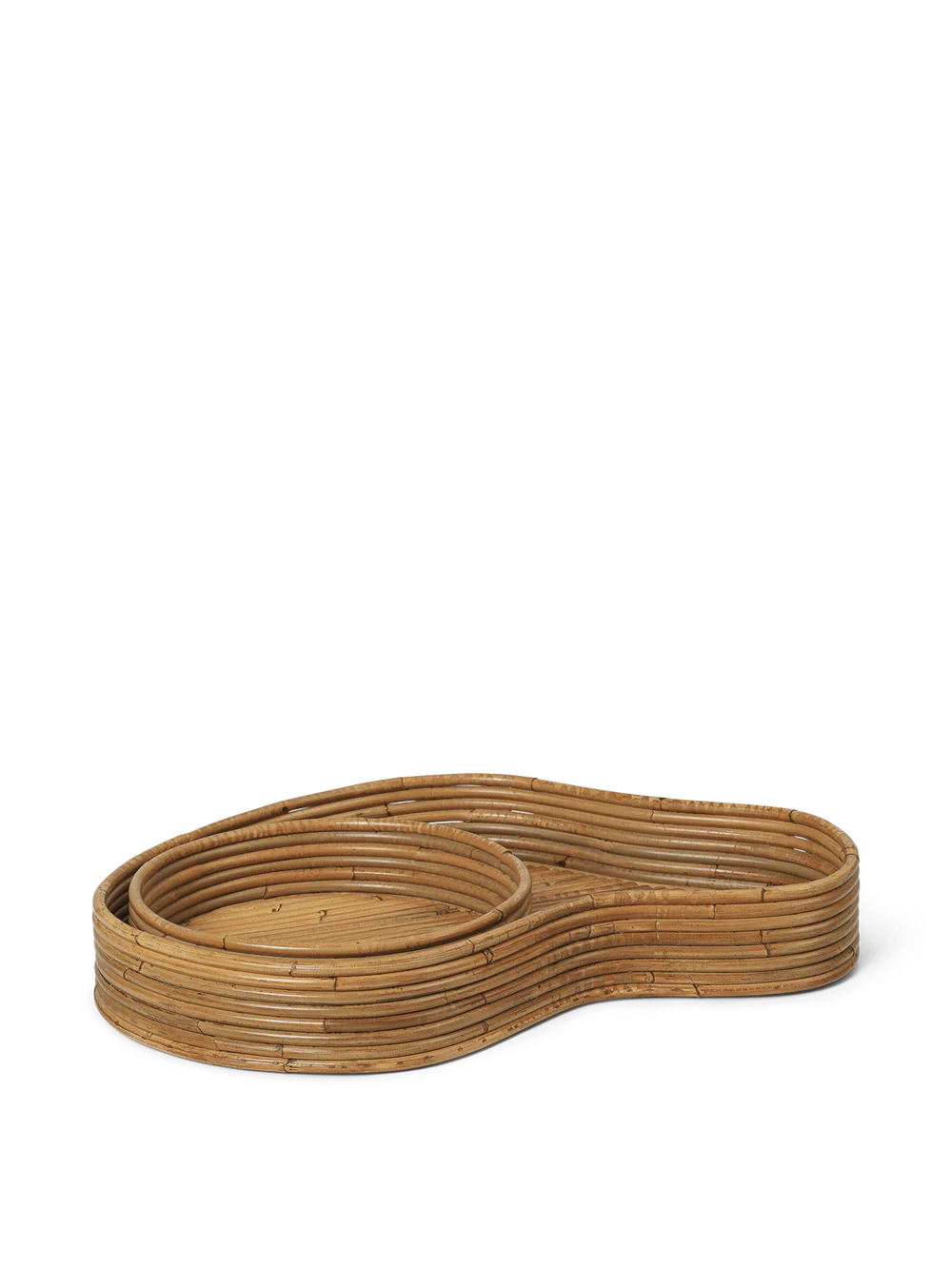 ISOLA Rattan-Tablett-Set