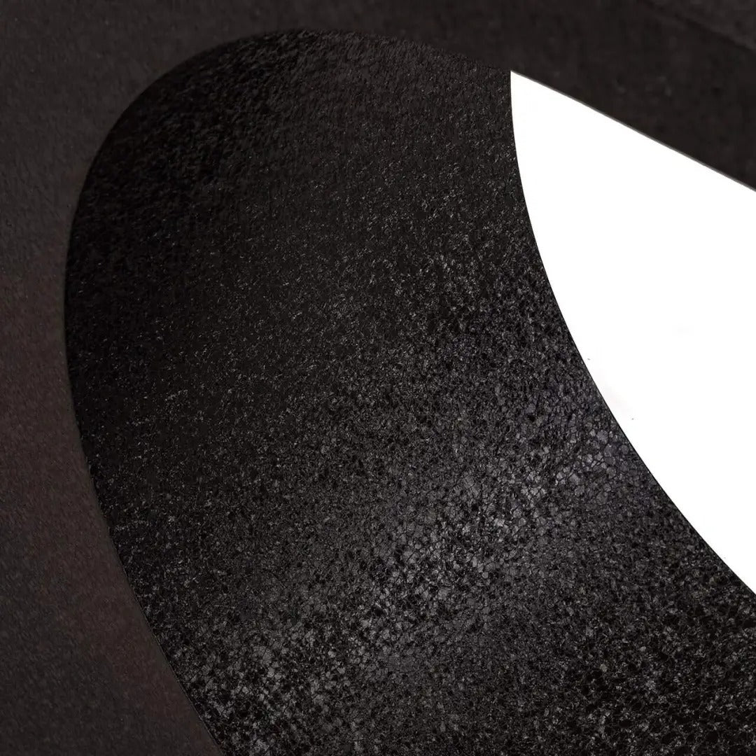 Konsolentafel BAZEL zwart met koper