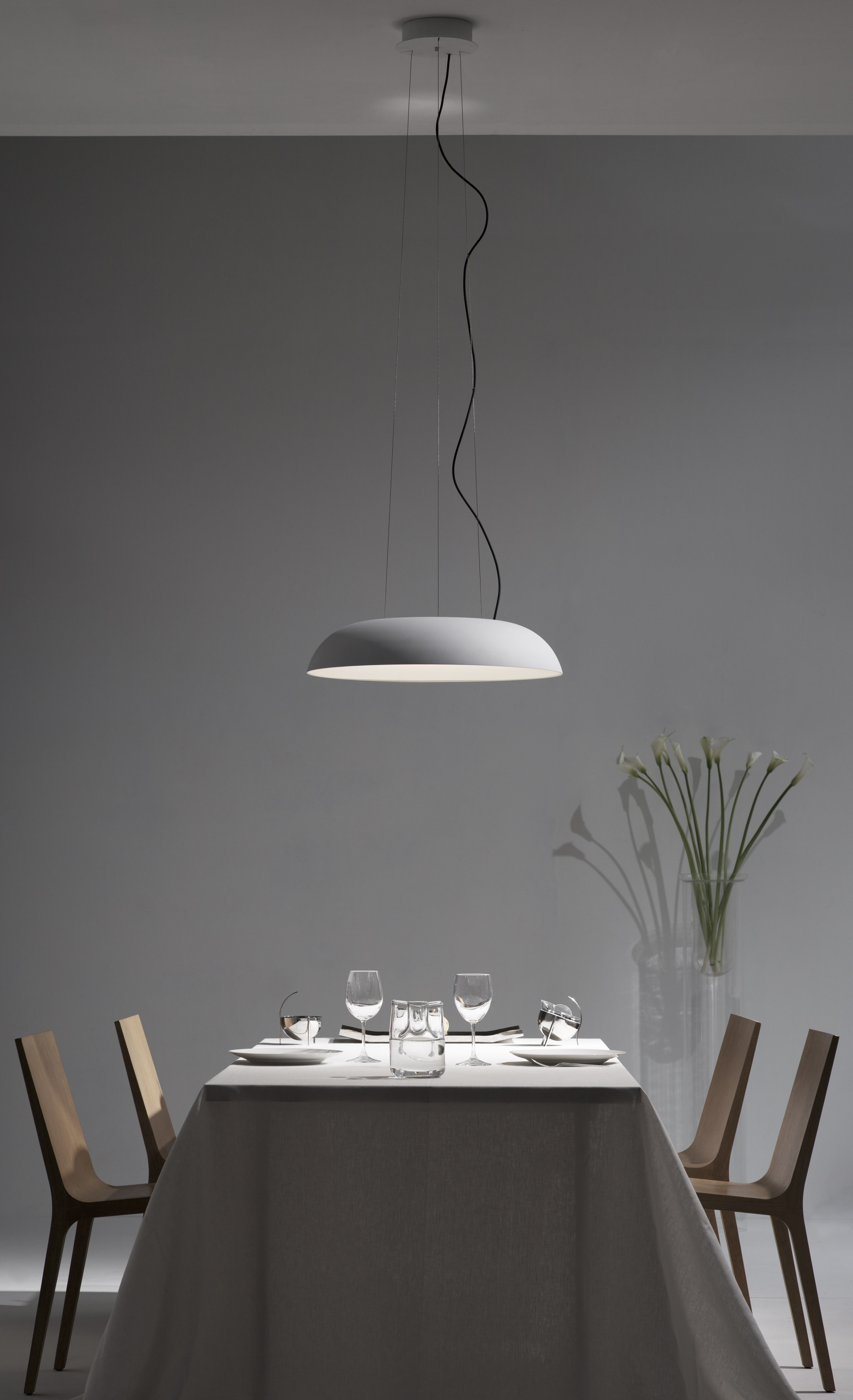 Hanglamp MAGGIOLONE mat bruin