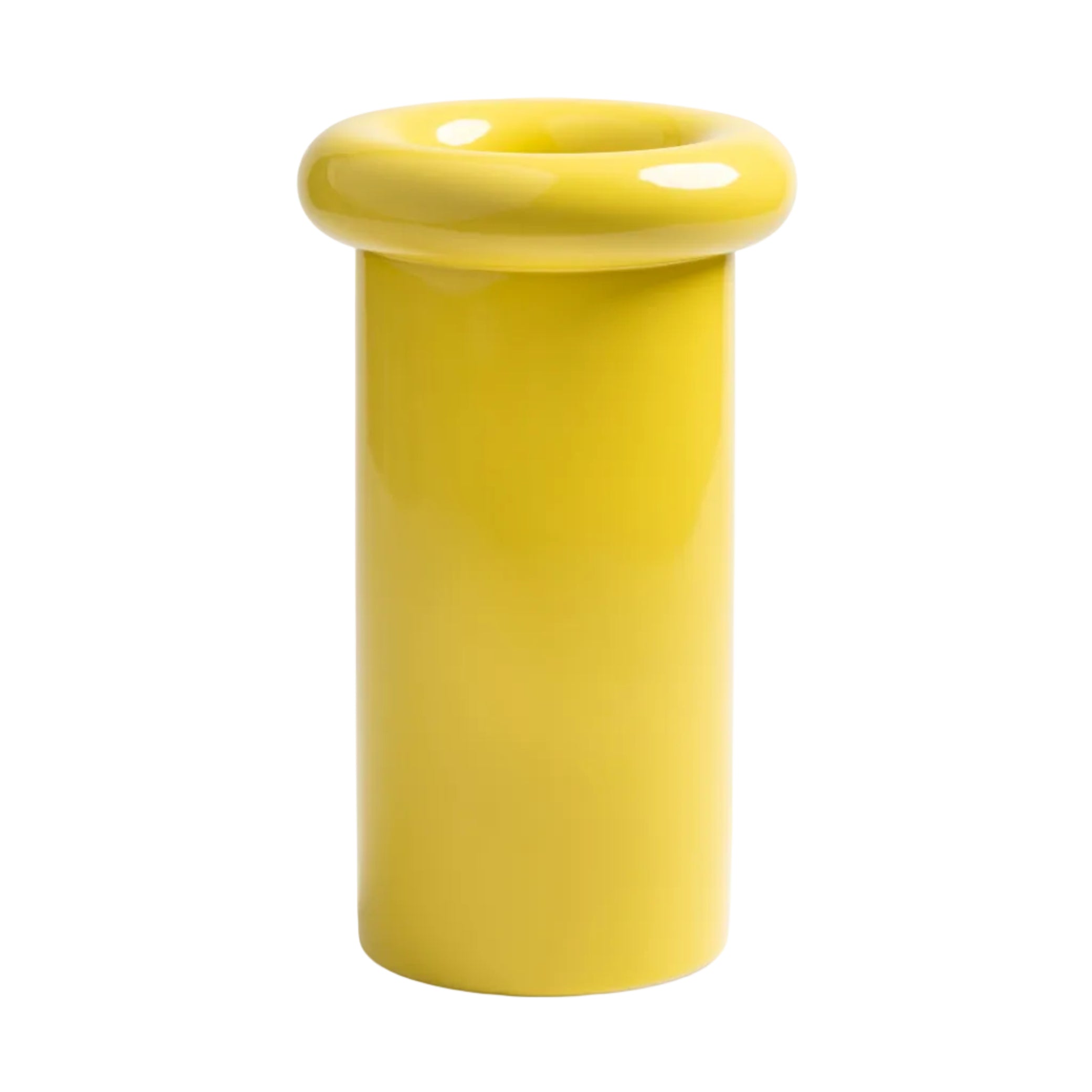 TURBAN vase yellow