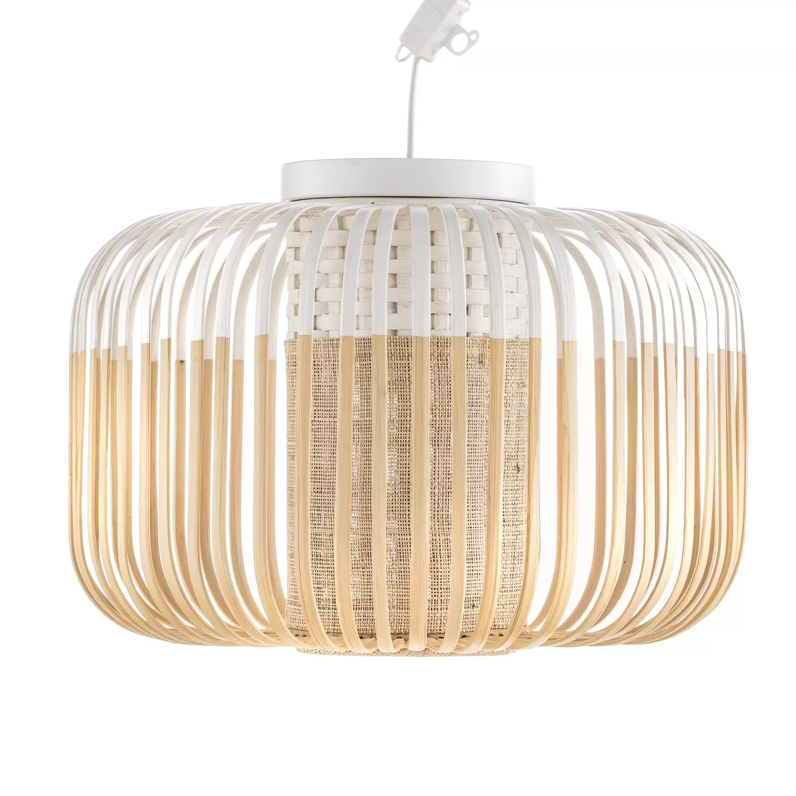 Lampa sufitowa BAMBOO biały, marka Forestier