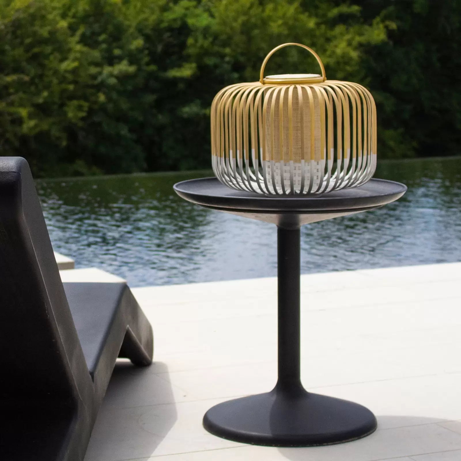 Draagbare lamp TAKE A WAY wit