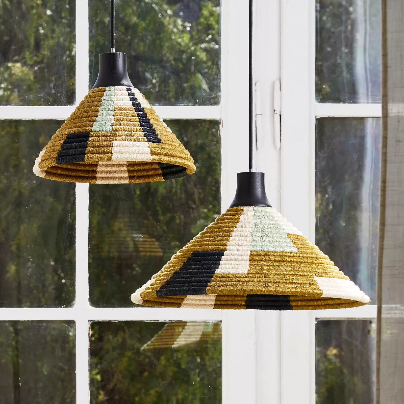 Papagrotgrüne Hanglampe