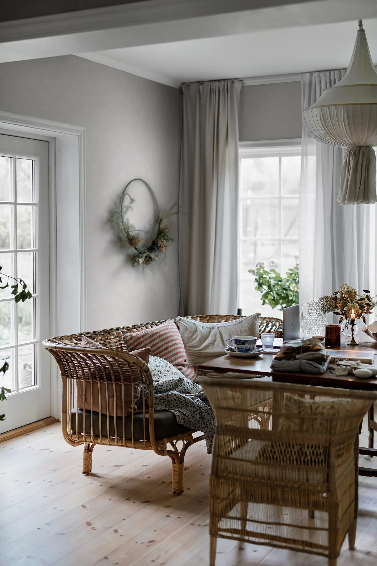 Gipsimitatiewandtapijt PAINTER’S WALL lichtgrijs