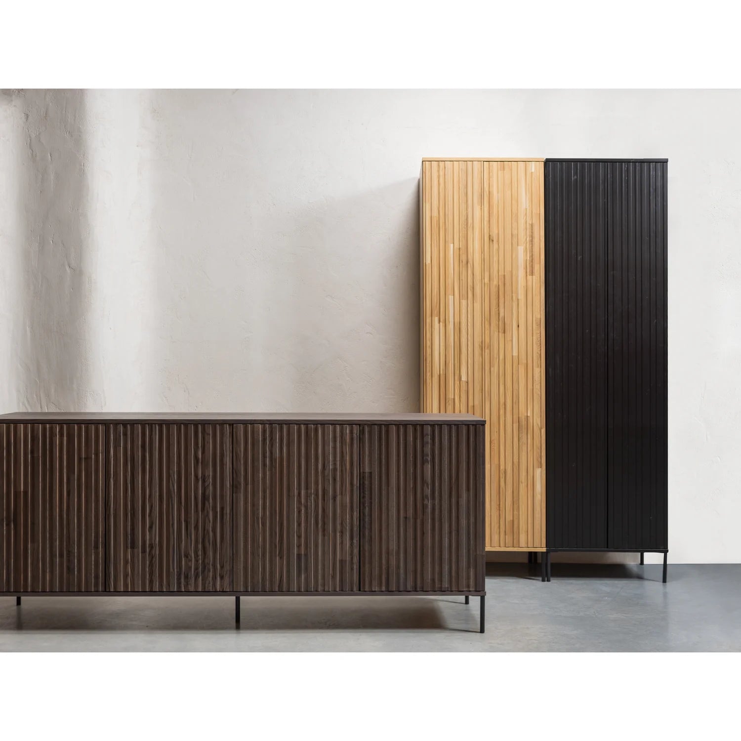 NEW GRAVURE Chest of Drawers brown ash veneer