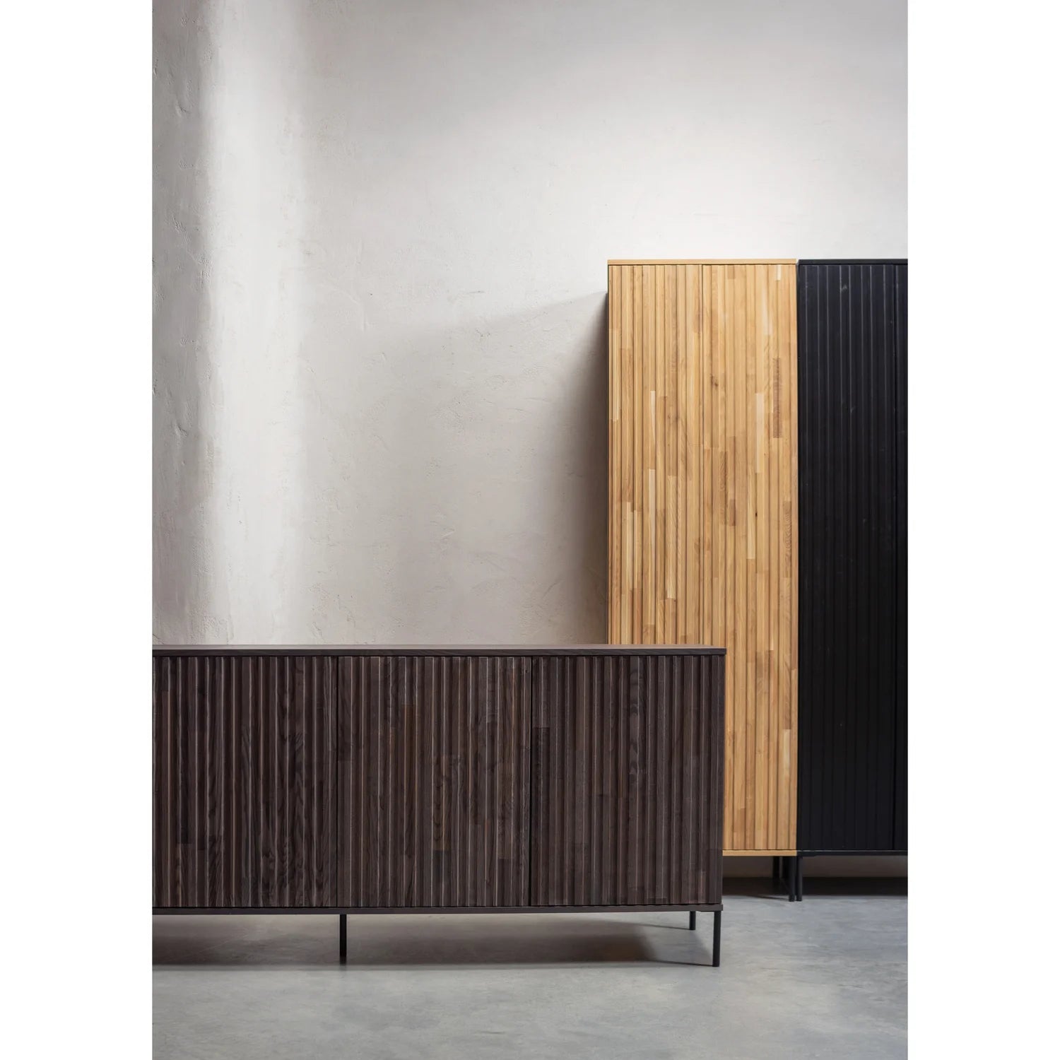 NEW GRAVURE Chest of Drawers brown ash veneer