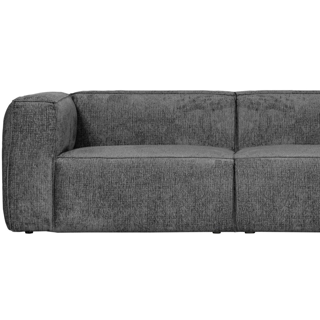Sofa 3,5-osobowa BEAN stalowy niebieski do salonu