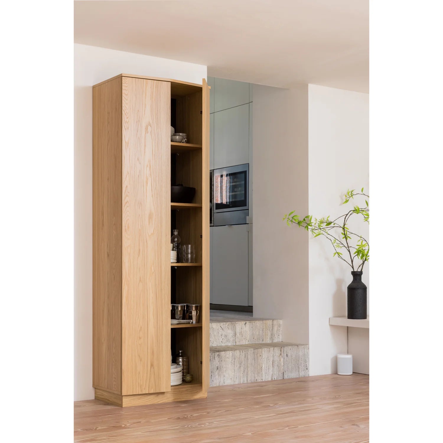 ZUMA oak veneer wardrobe