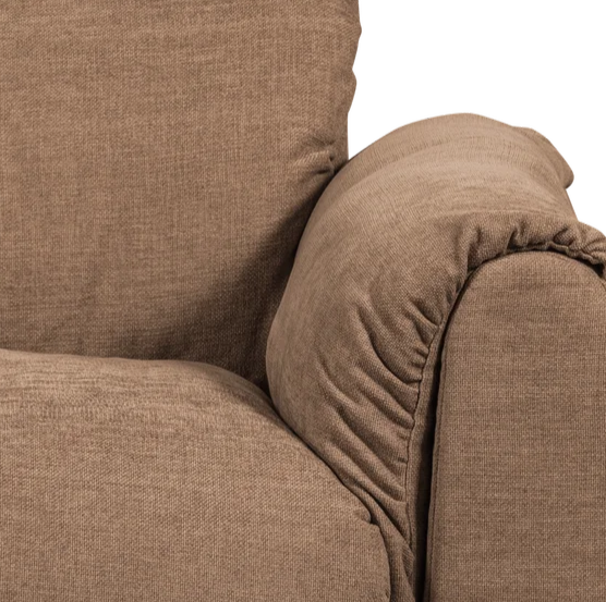 Modulares Sofa BAGGY - rechte Element braun