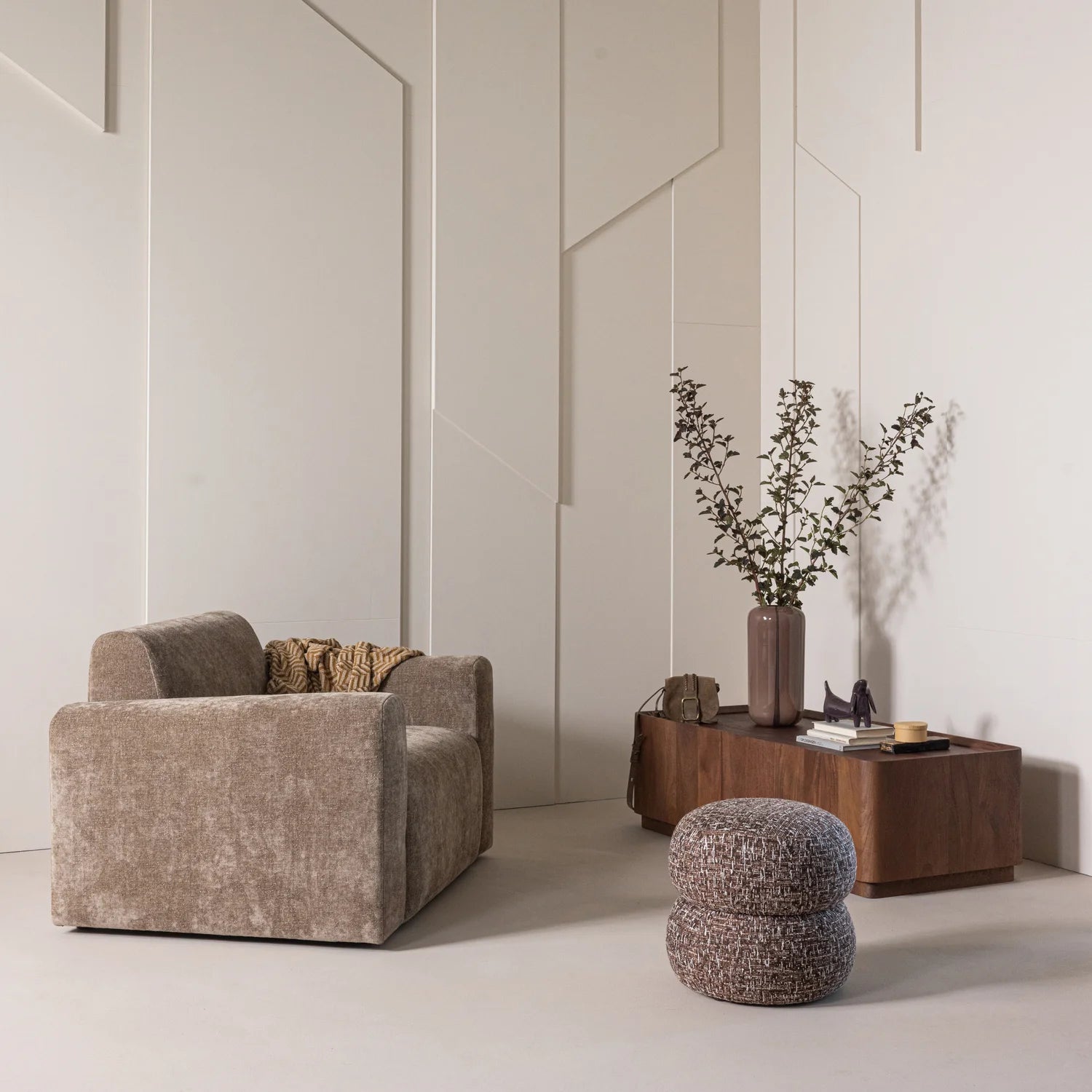 Fauteuil UMINA khaki
